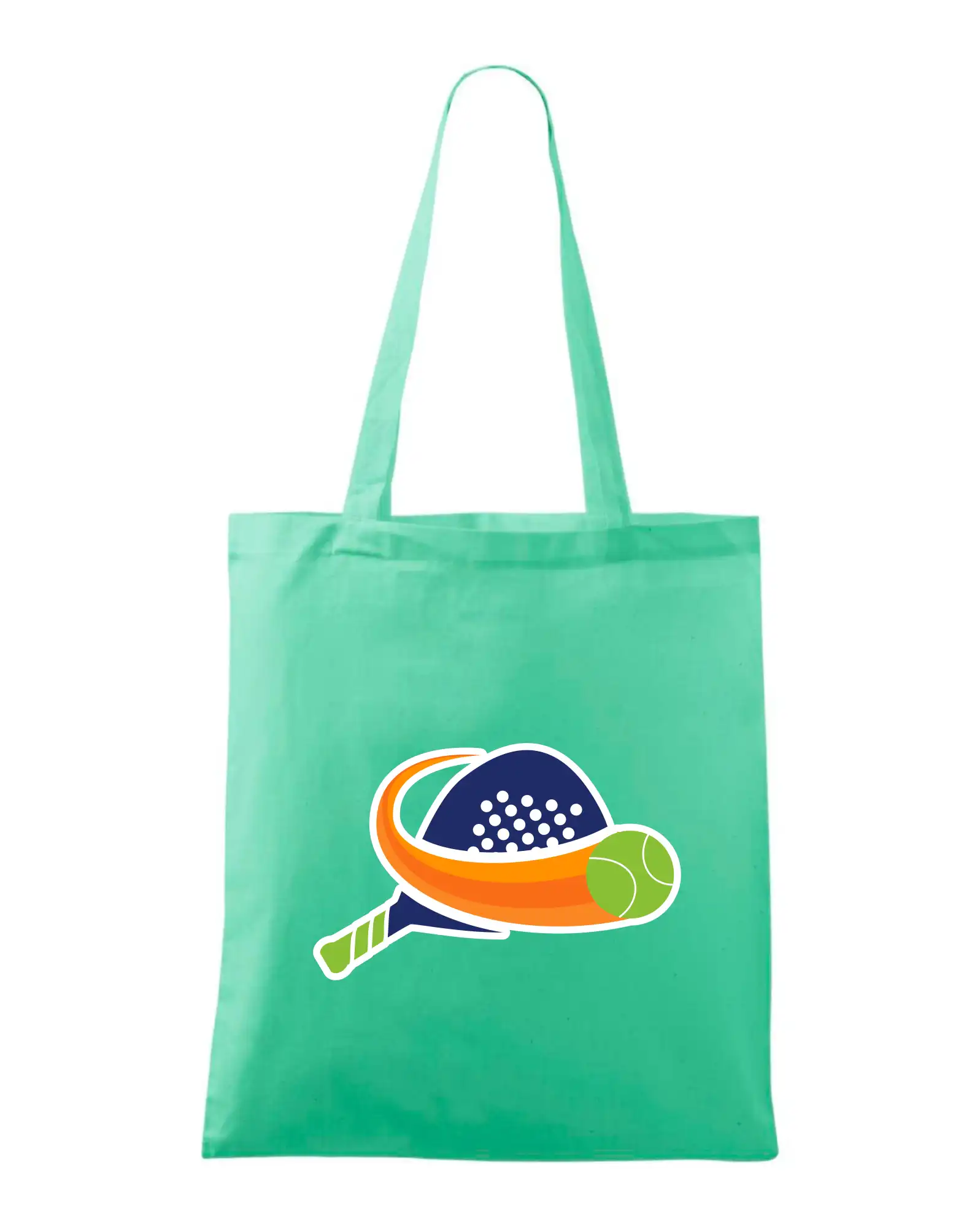 Tričká s motívmi Padel tenis - Padel logo farebné - Taška bavlnená