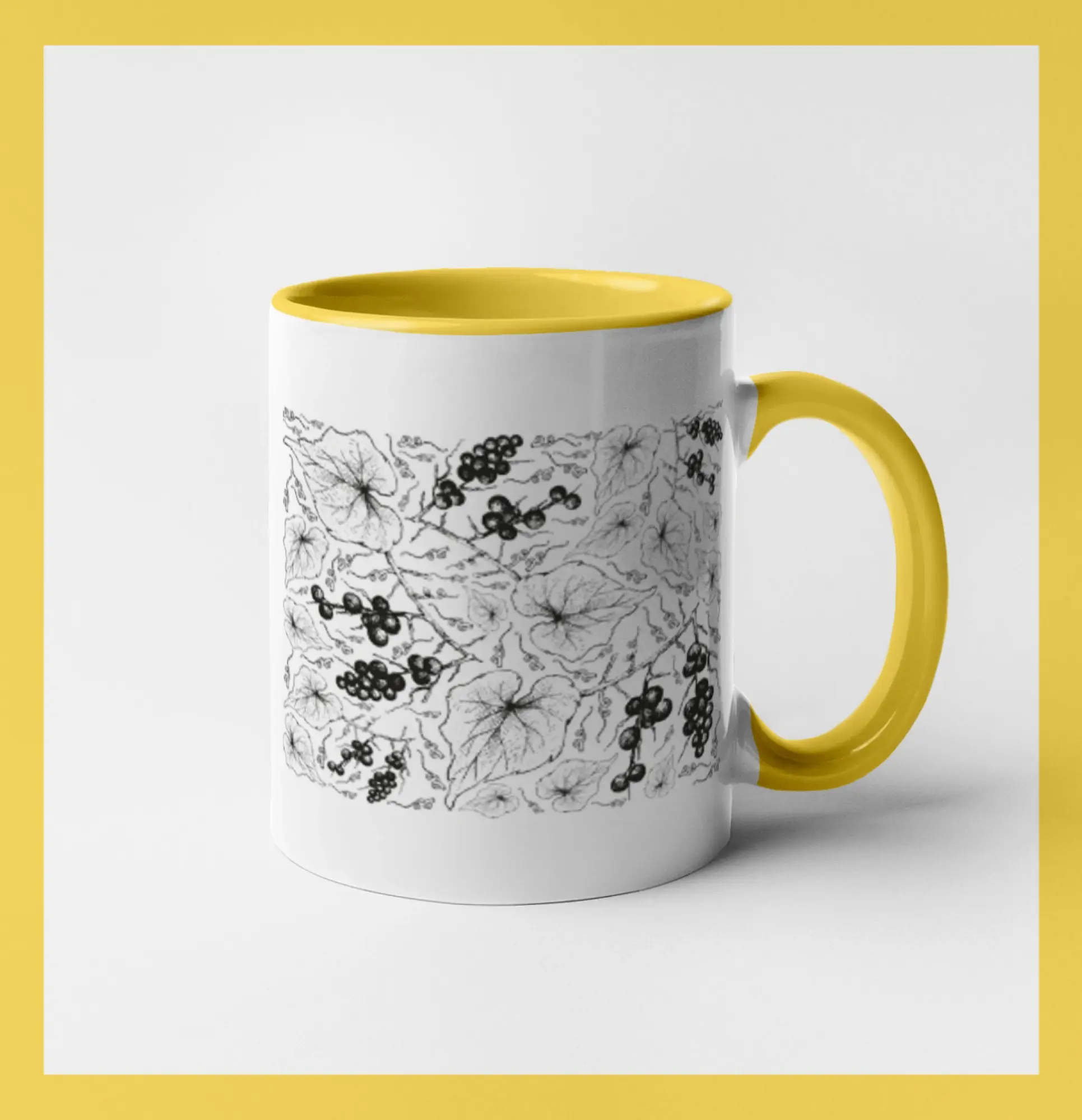 Listy viniča tapeta