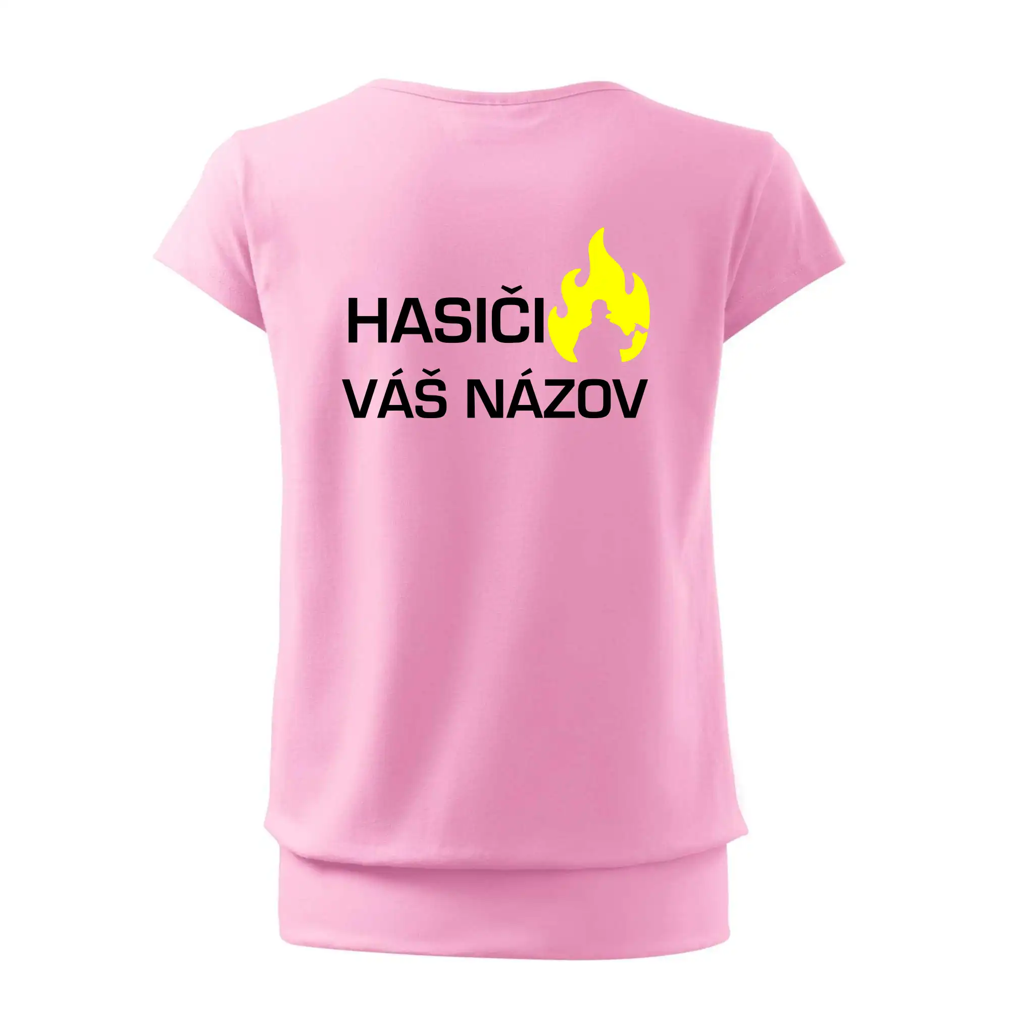 Hasiči - Váš názov - FLUO + Reflexná potlač