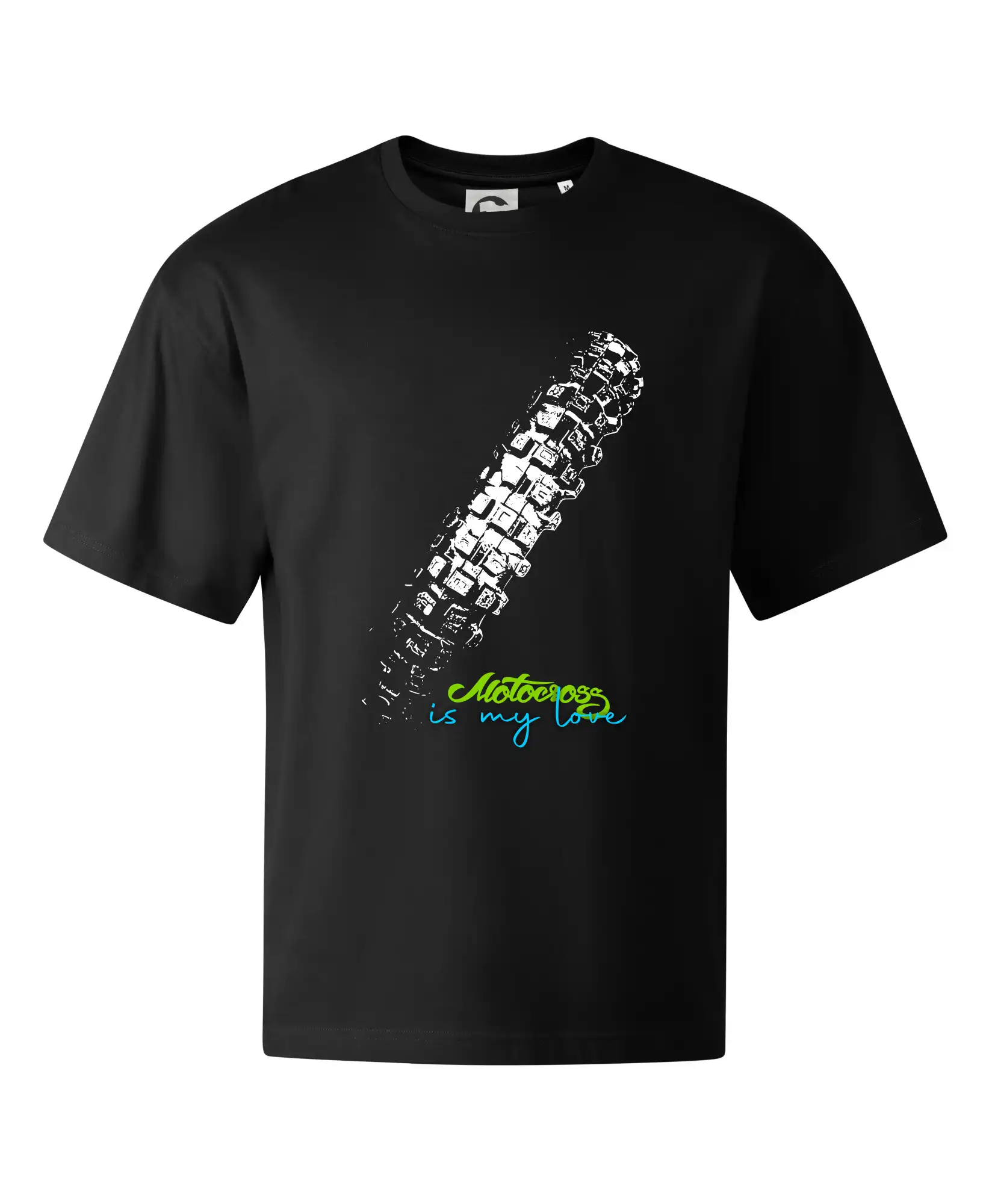 Motocross tričká - Motocross is my love - Stage unisex - OVERSIZE