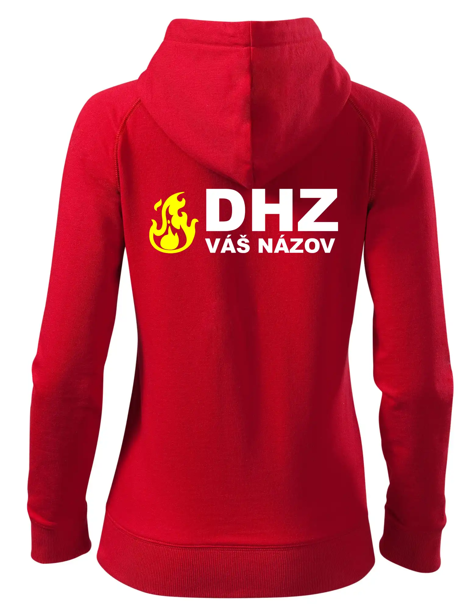 DHZ (oheň, firesport, názov sboru - vlastný nápis)