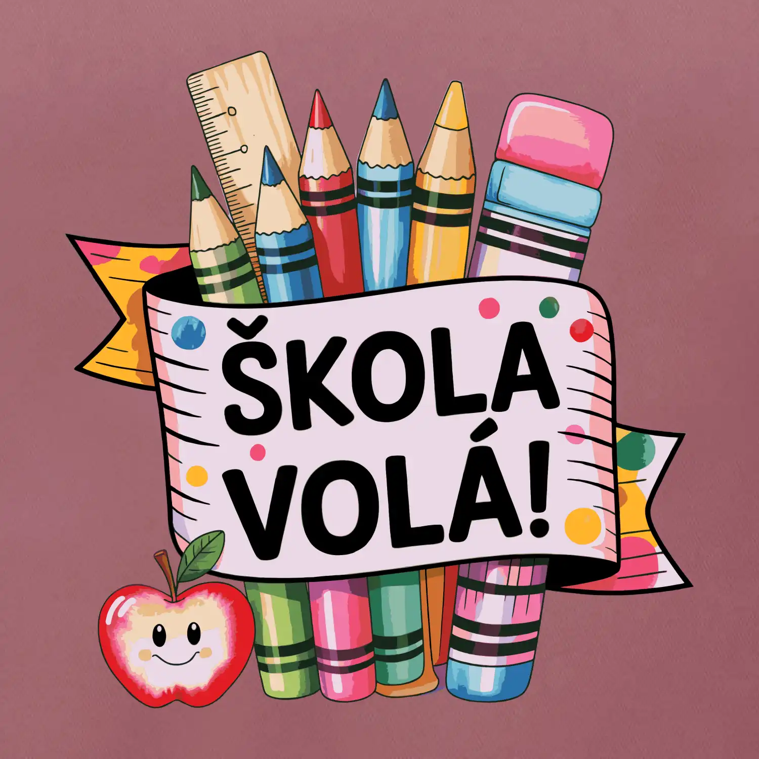 Škola volá - barevné