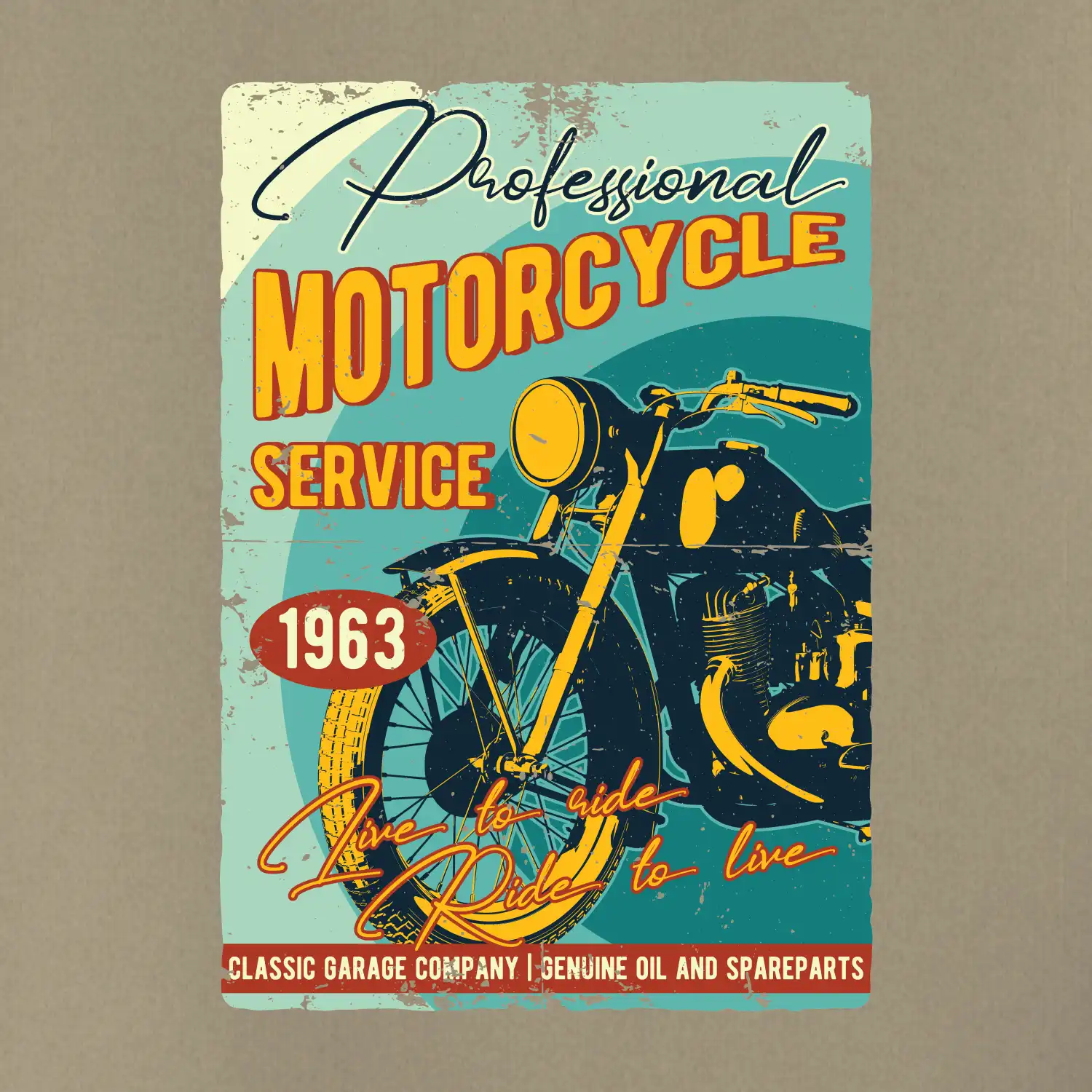 Professional service moto
