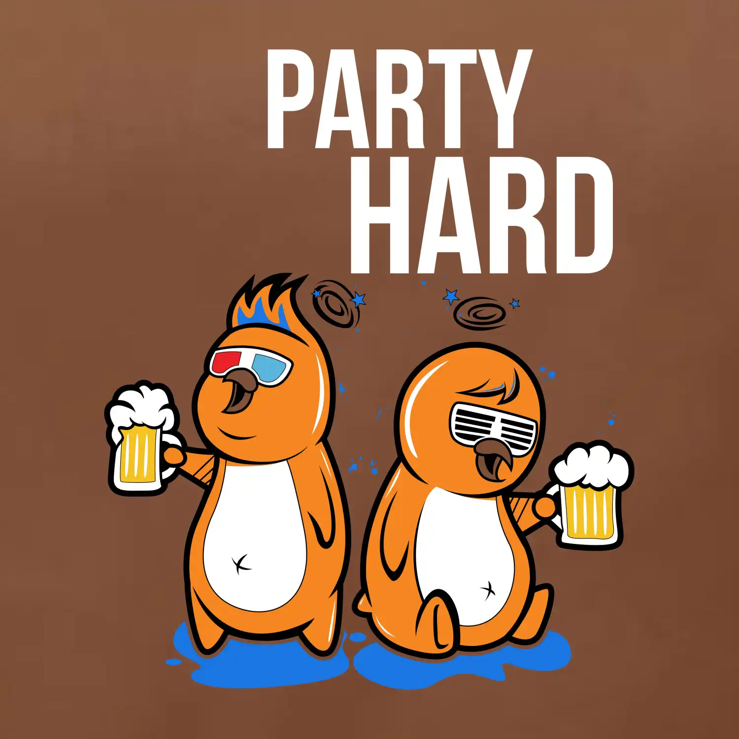 Party hard ptáci