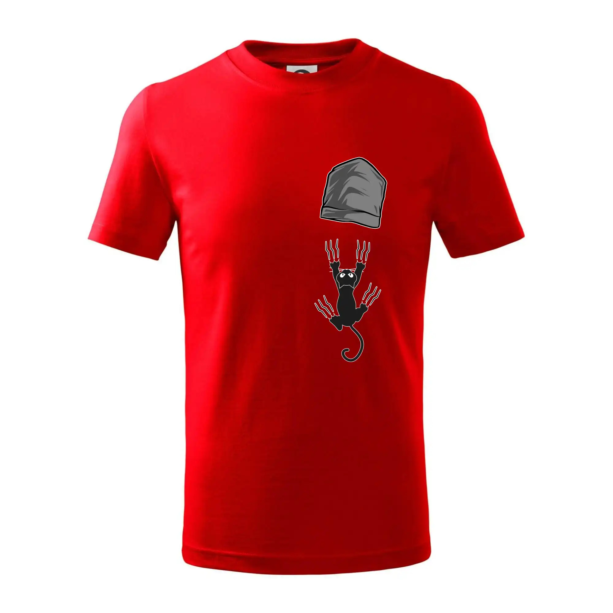 Kočka vypadla z kapsy