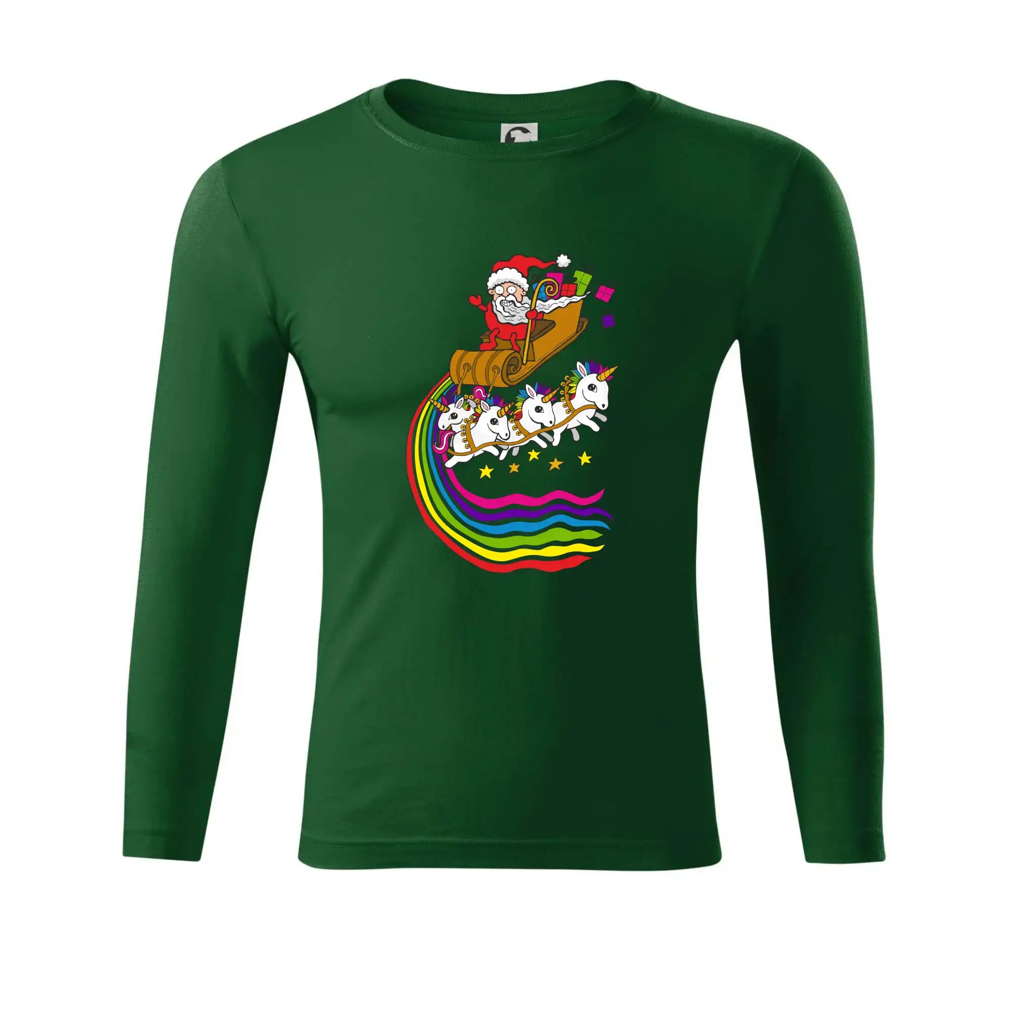 Santa a jednorožci (Pecka design)