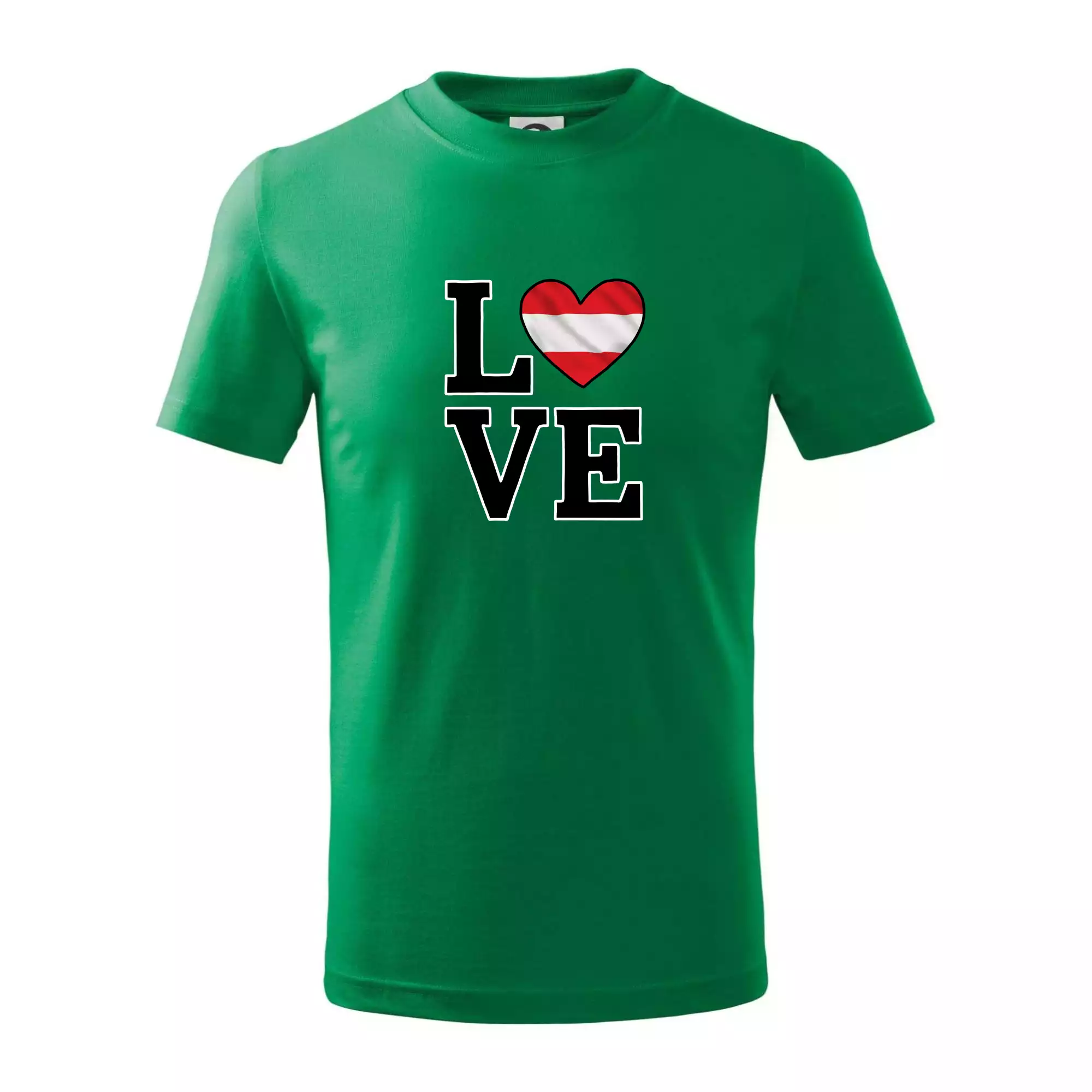 Love Rakouská vlajka