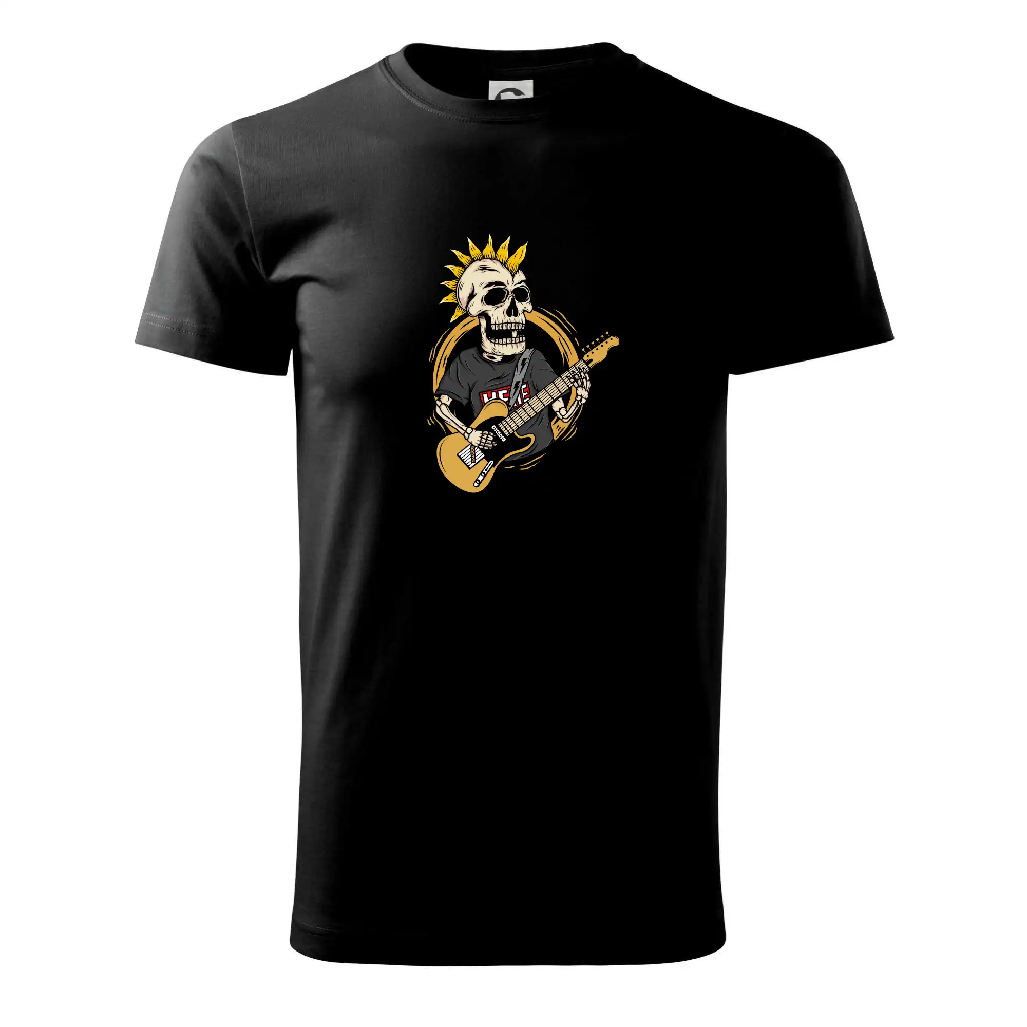 Punk rock gitarista - Klasické pánske tričko vyššej gramáže