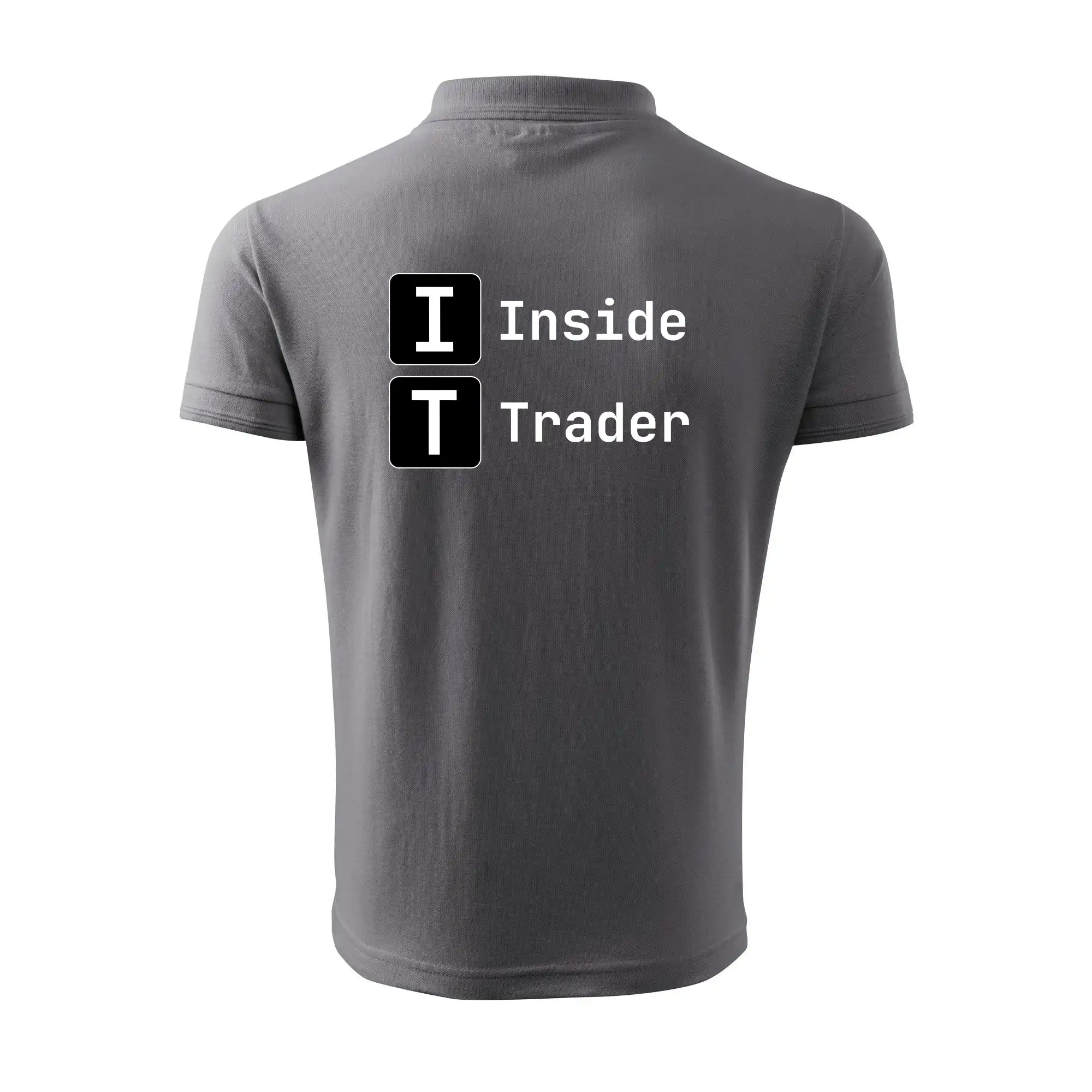 Tričká pre ajťákov - IT Nápis Inside Trader - Polokošeľa pánska Pique Polo 203