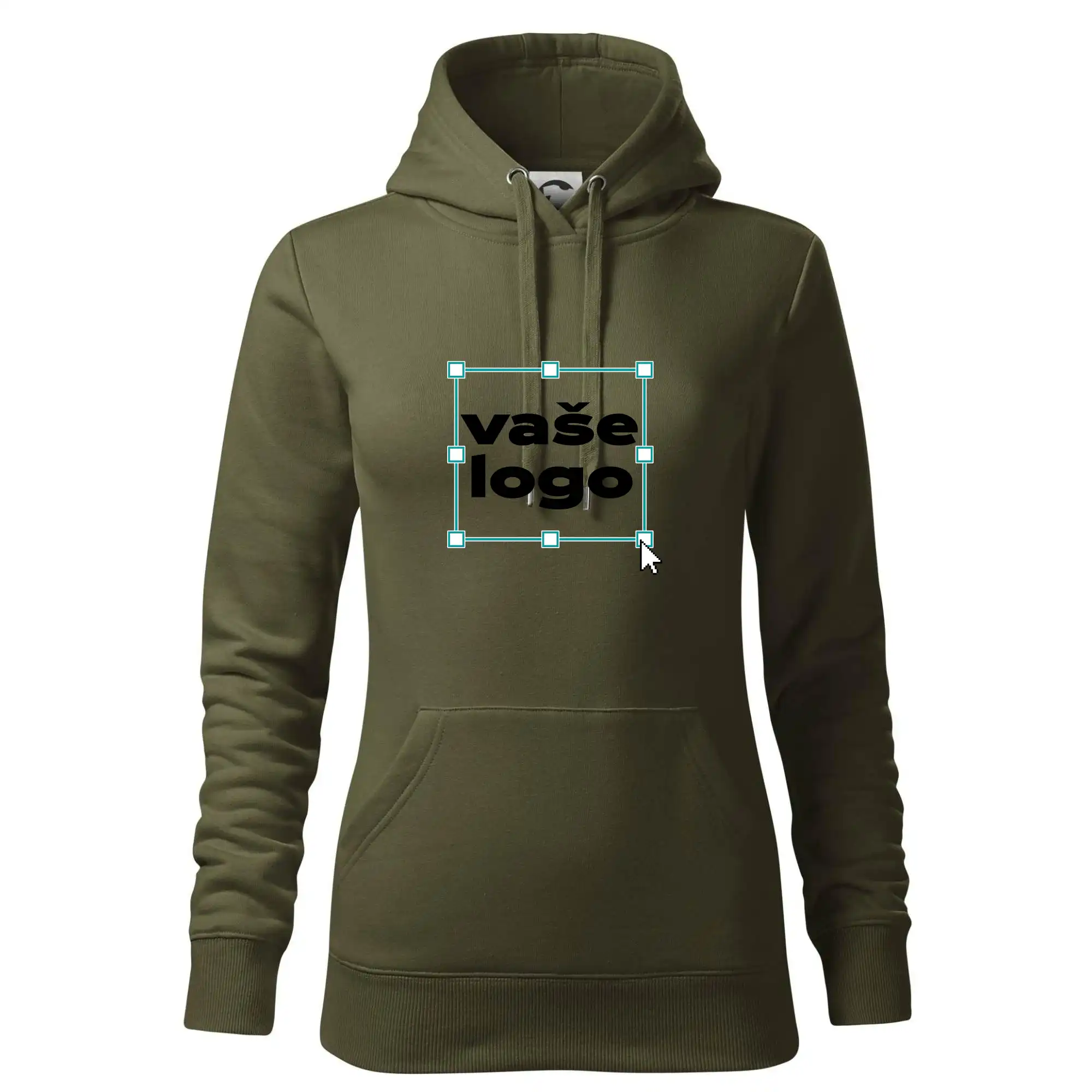 MyShirt tričká - Vlastné logo - Mikina s vlastným logom - Mikina dámská Cape s kapucí