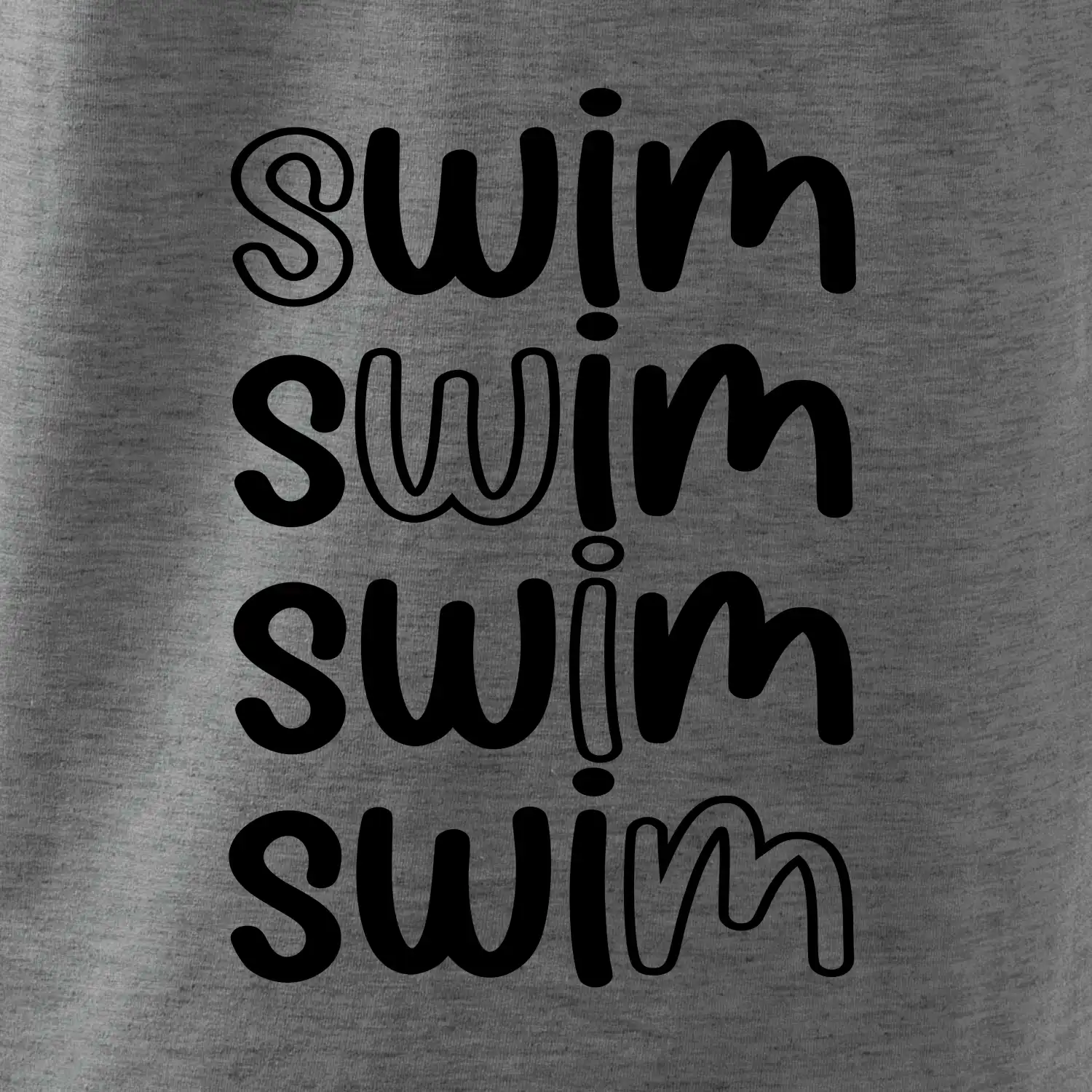 Swim nápis