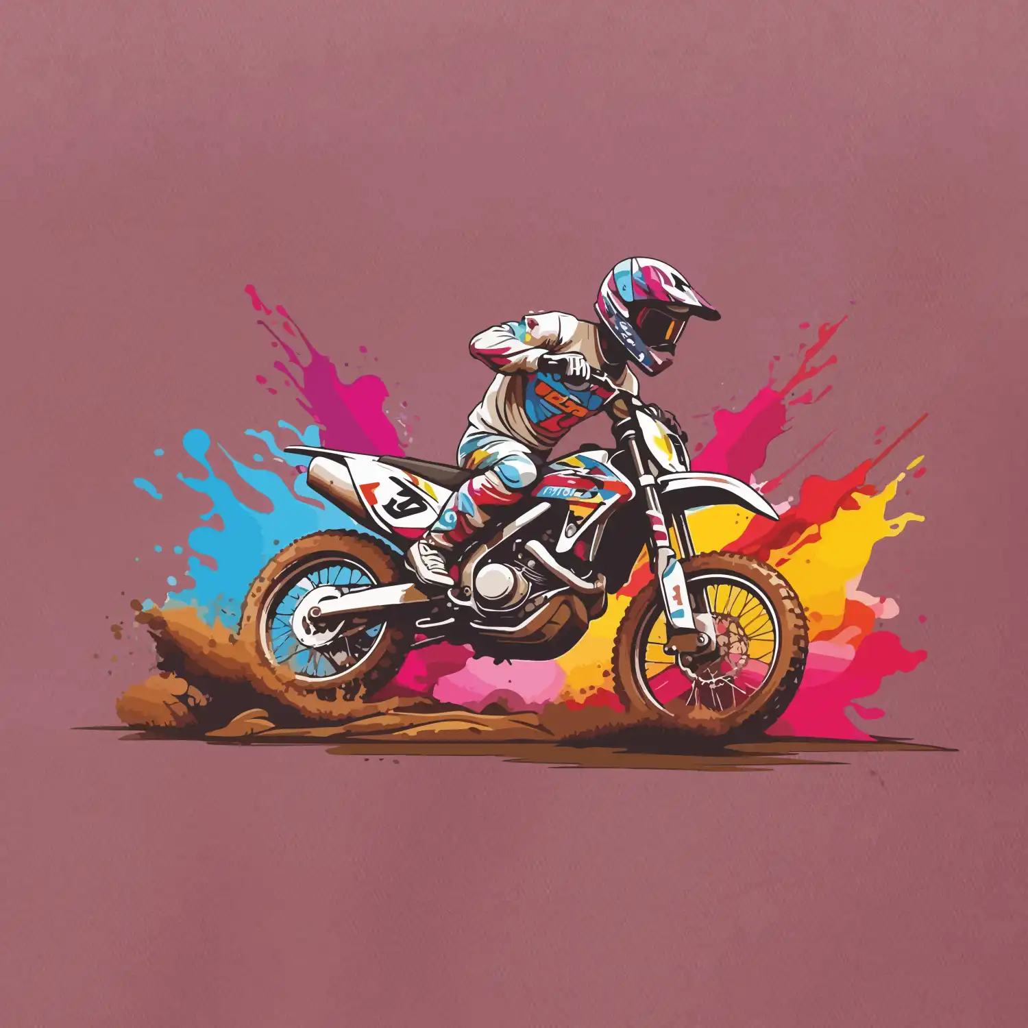 Cross motorka splash
