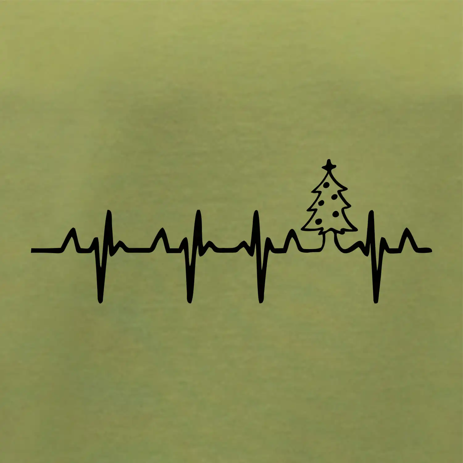 EKG Vánoční stromek