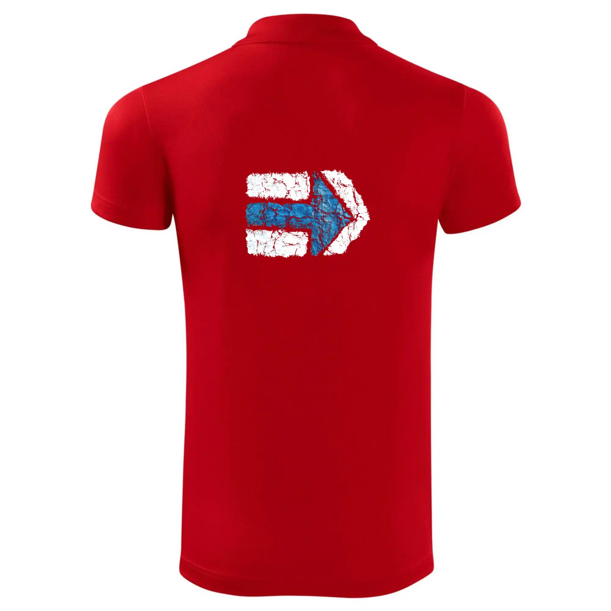 Párová turistická značka modrá