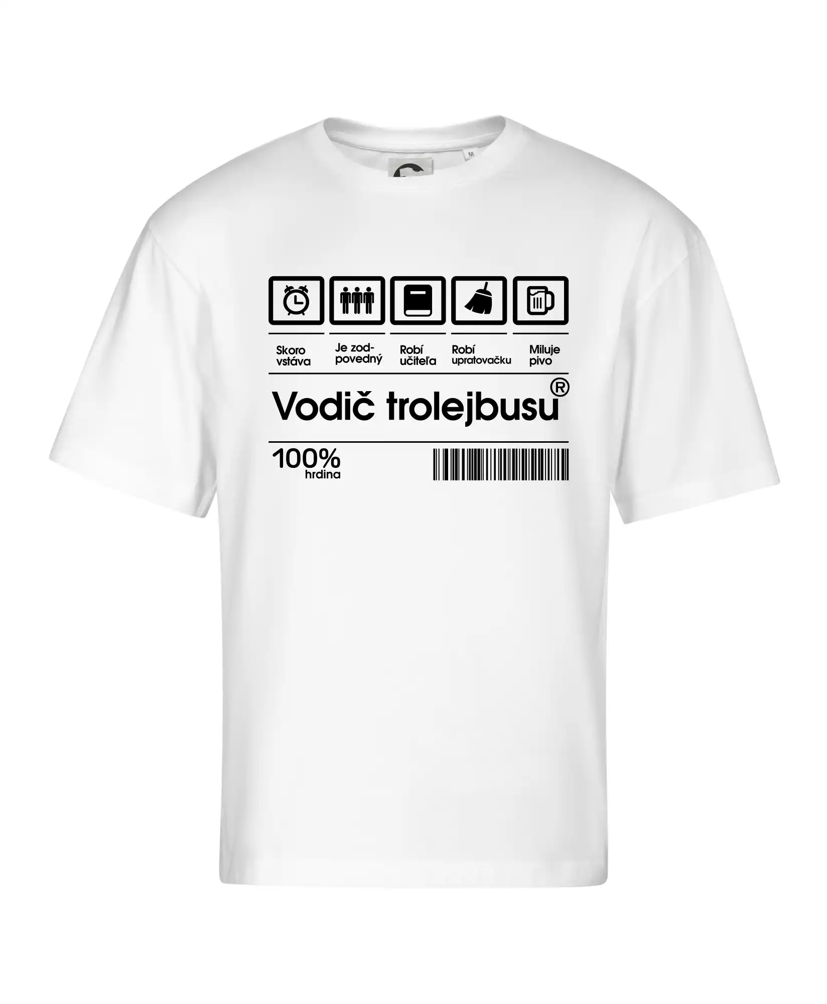 Čiarový kód - Vodič trolejbusu