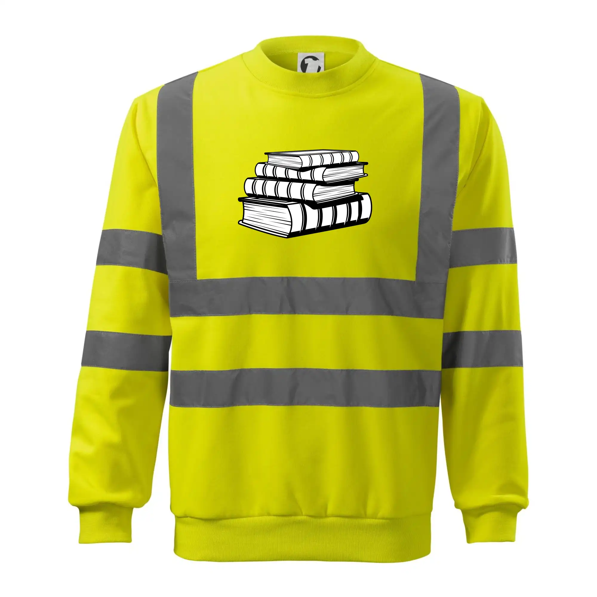 Knihy černobílé na sobě