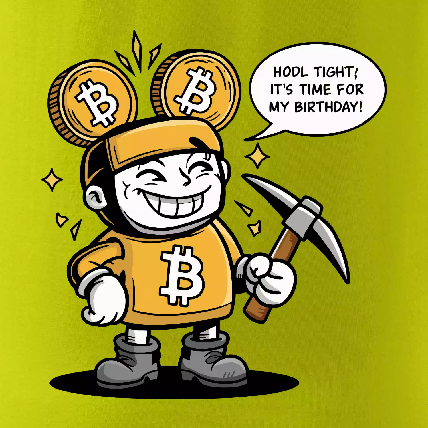 Hodl tight, it's time for my birthday!