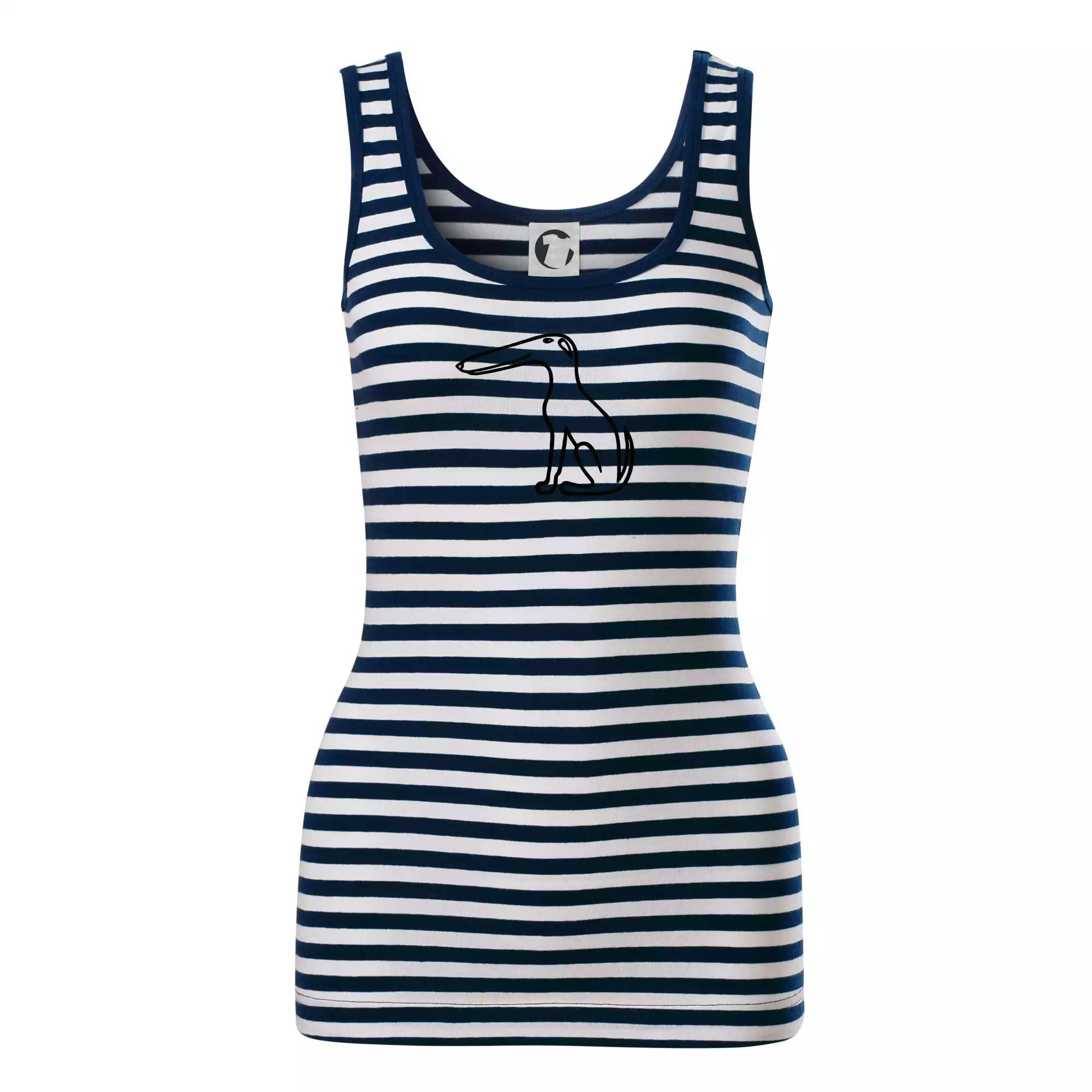 Barzoj obrys černý  (Moňas)