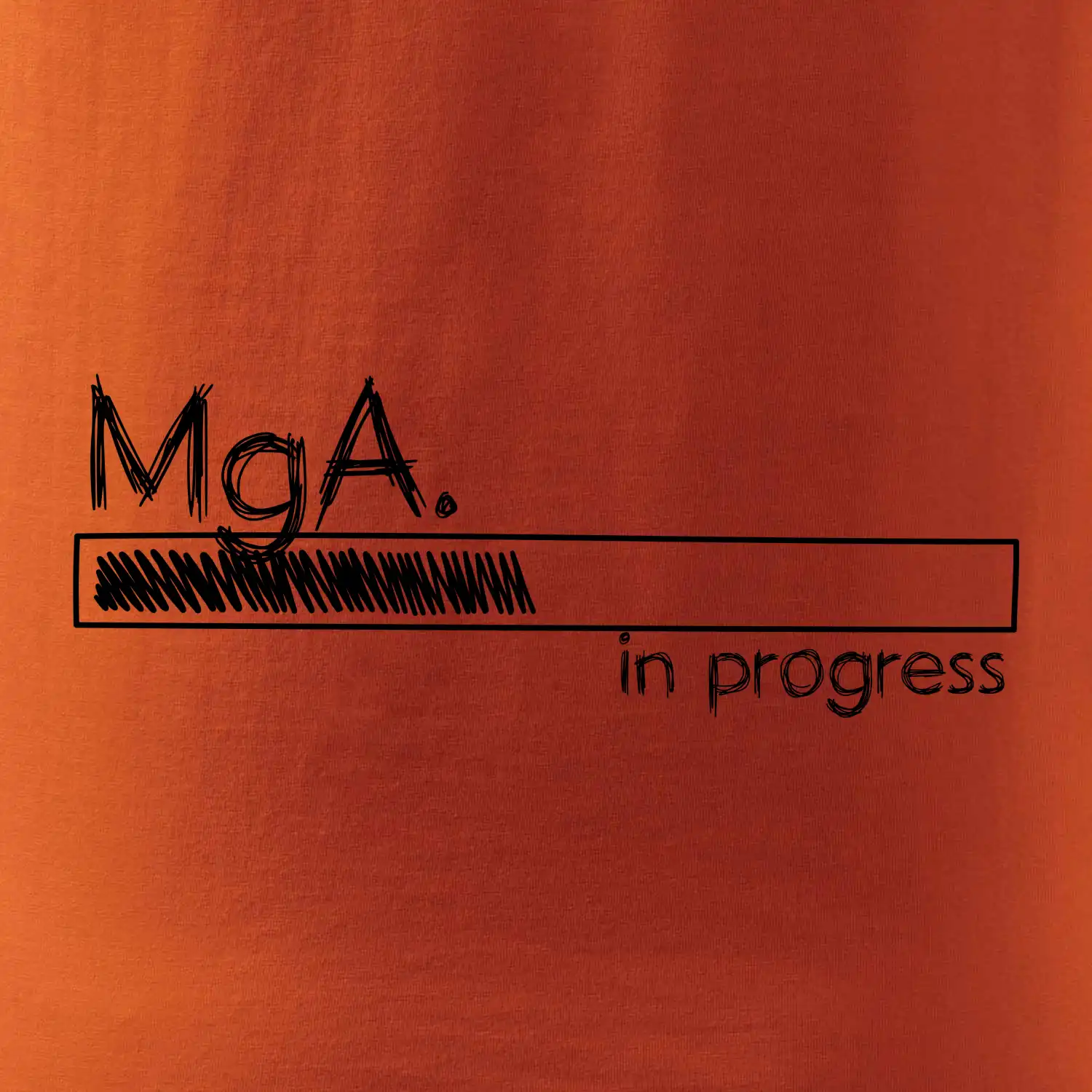 In progress titul MgA.  magistr / magistra umění