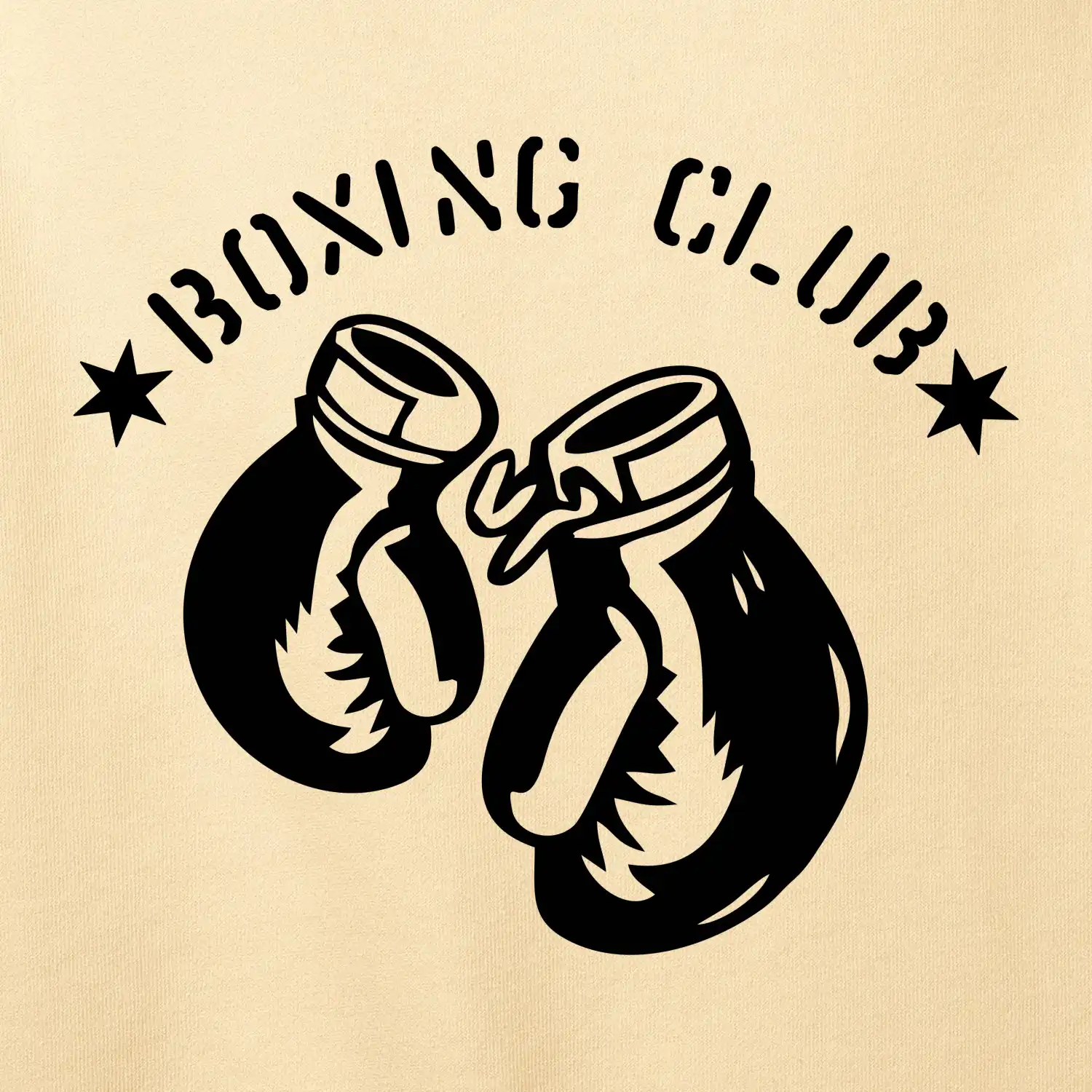 Boxing club nápis