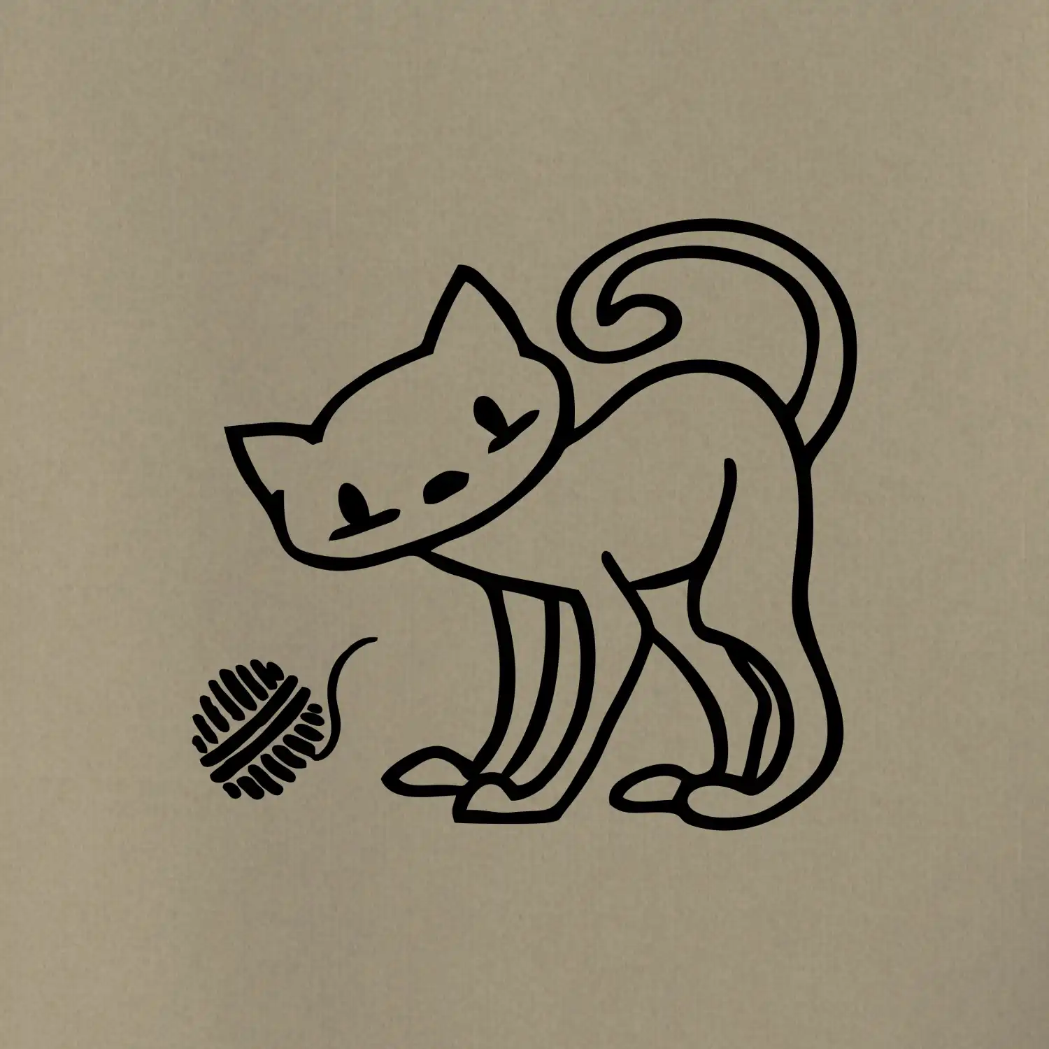 Kočka - Klubíčko - prsa