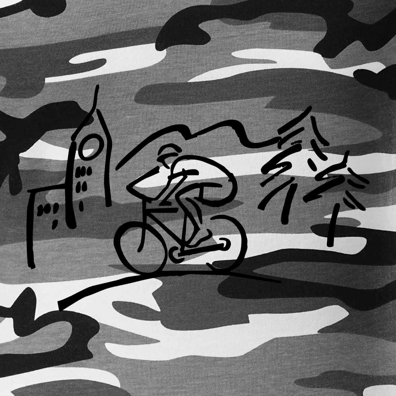 Cyklista na výletě