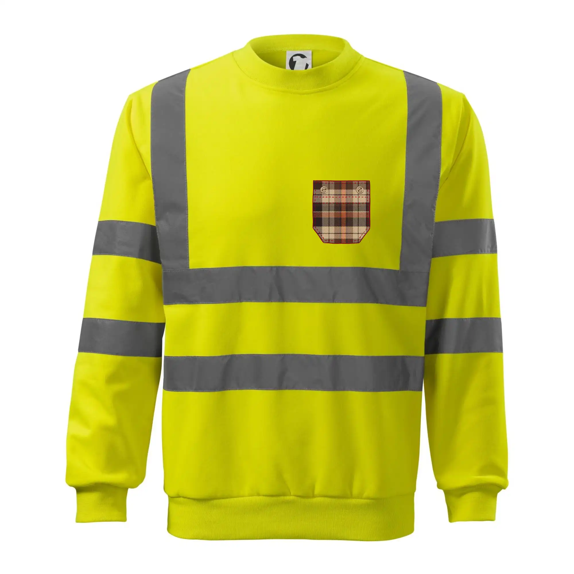 Flanelové triko hnědé