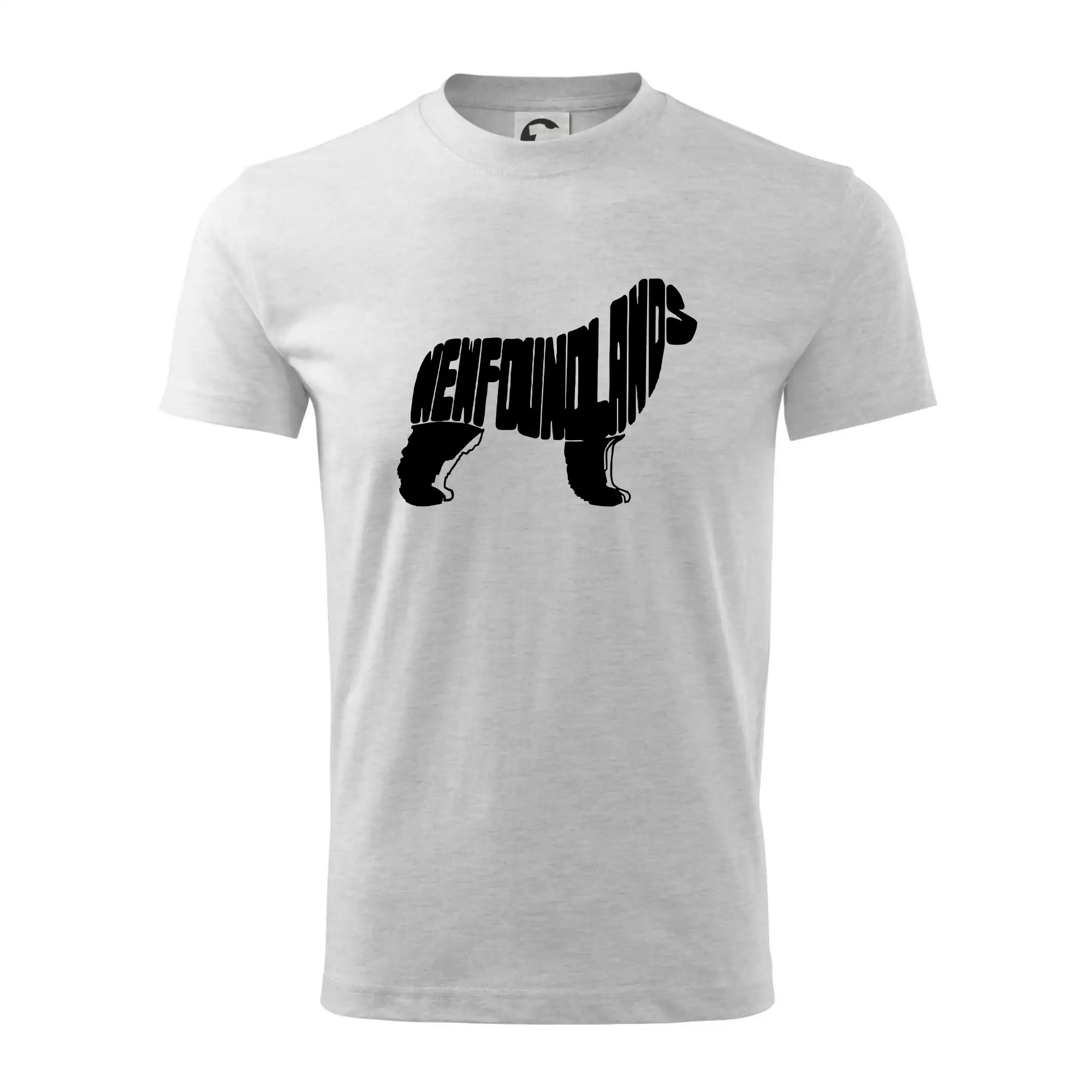 Novofundlandský pes - nápis v tělě