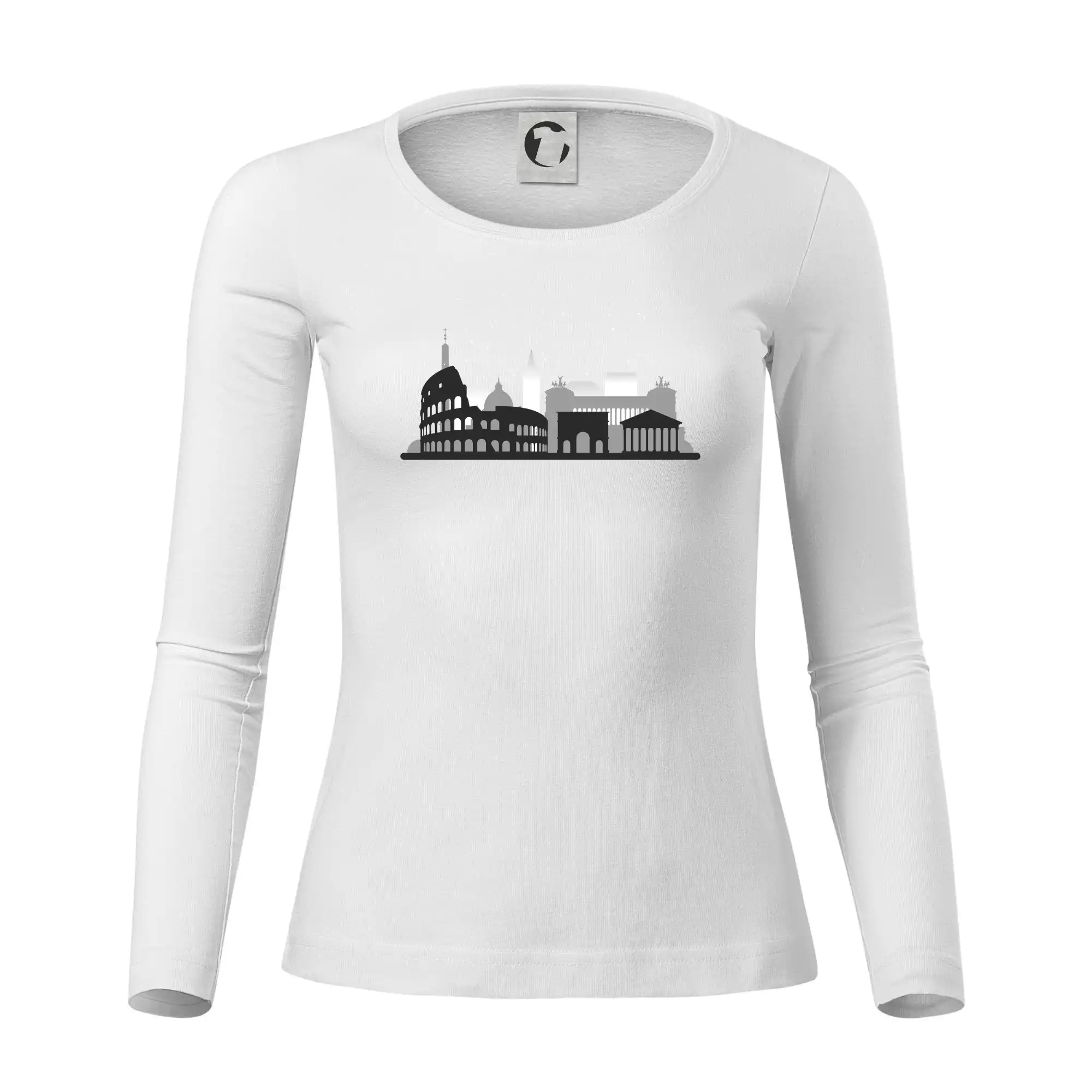 Řím silueta památky