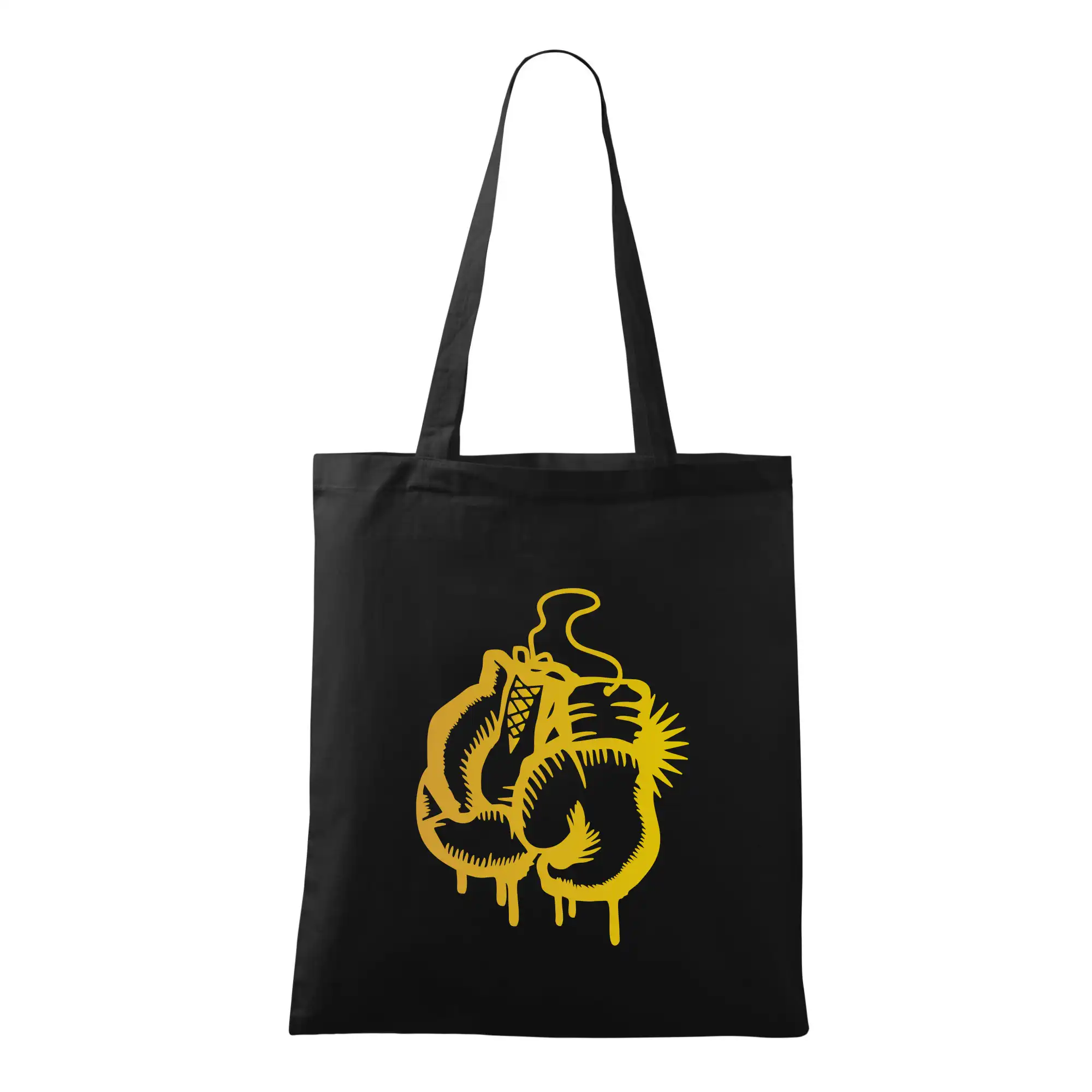 Box rukavice - zlatý potisk