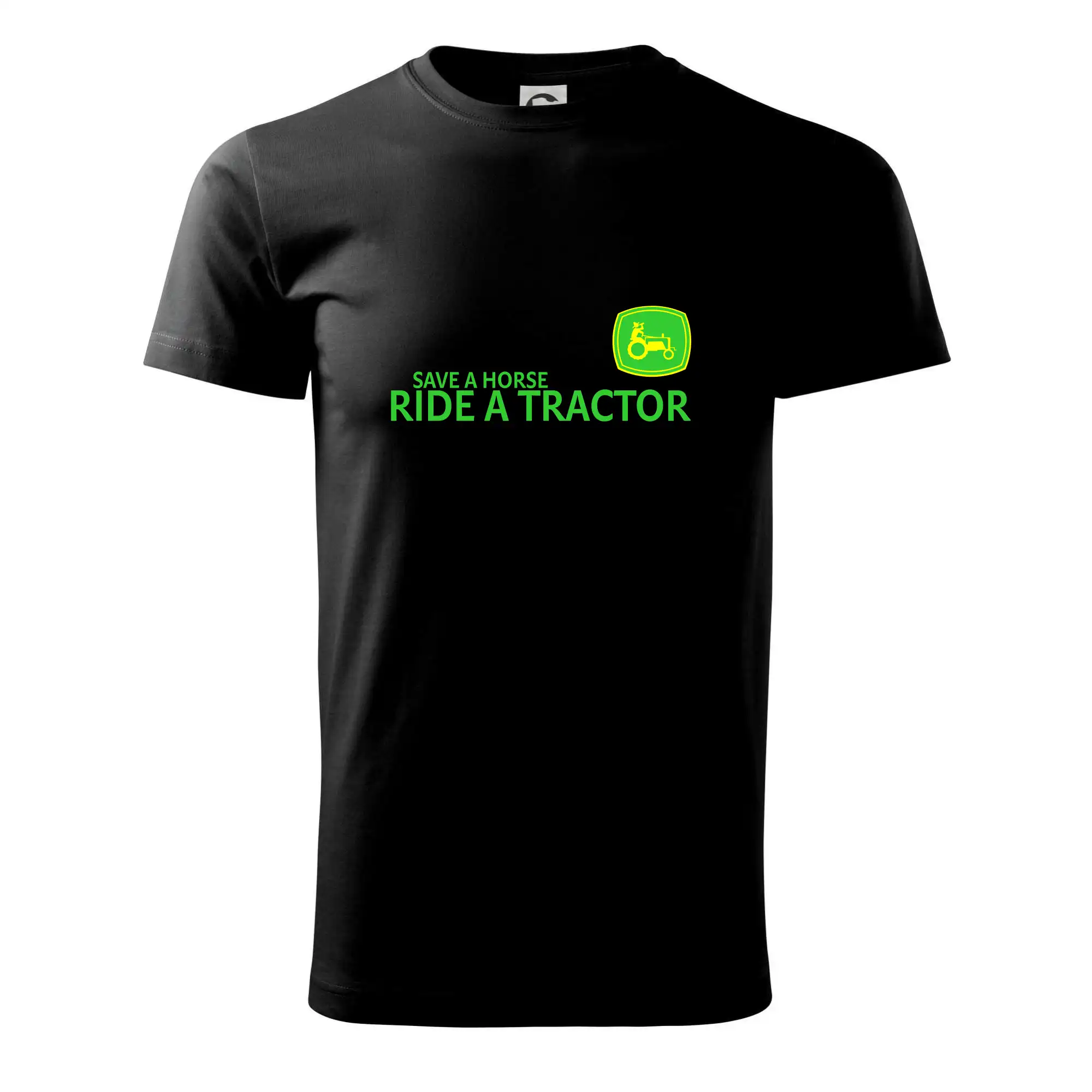 Save horse, ride tractor - Tričko extra veľké  (5-8XL)