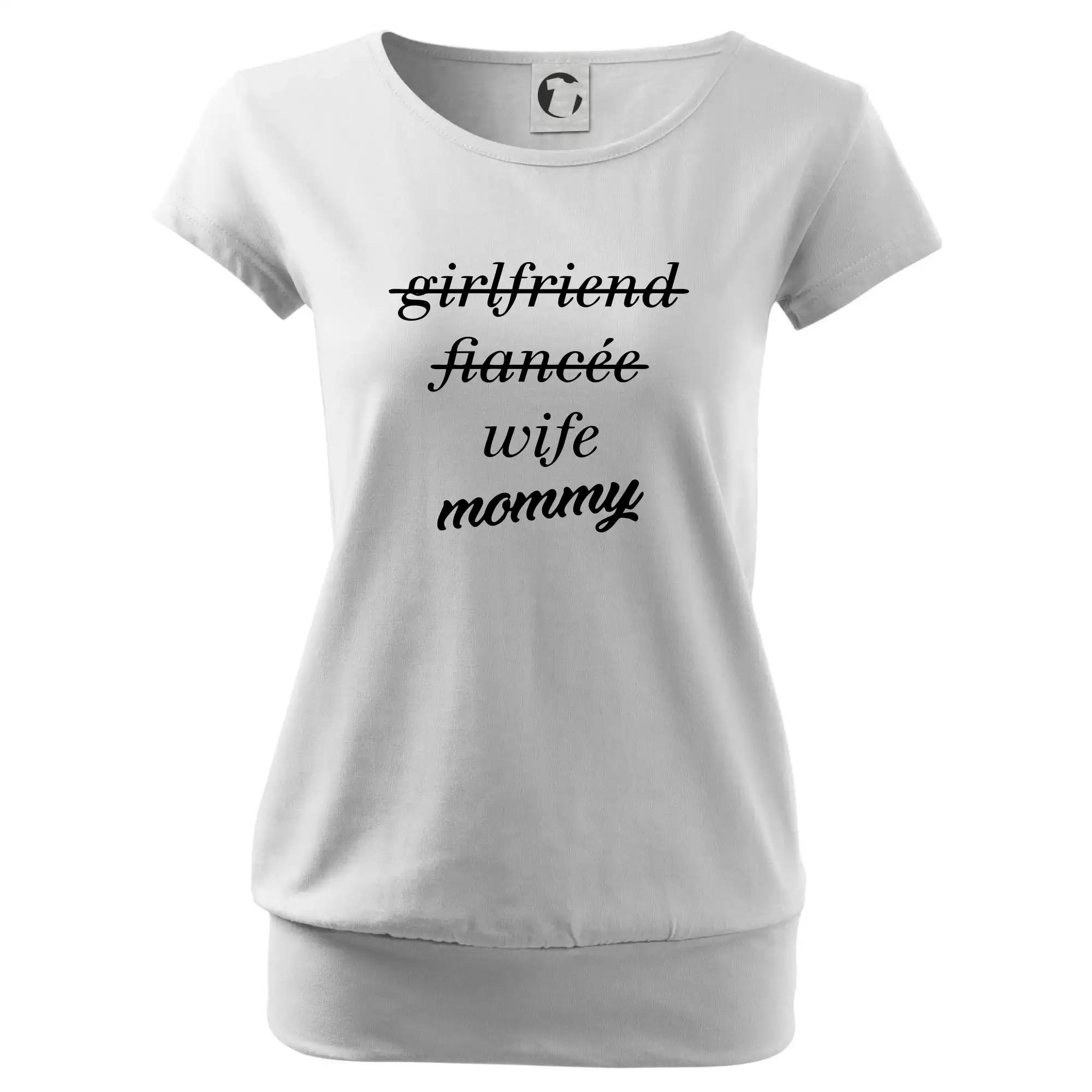 Tričká pre zamilovaných - Partnerské tričko nastávajúci rodičia - Voľné tričko city