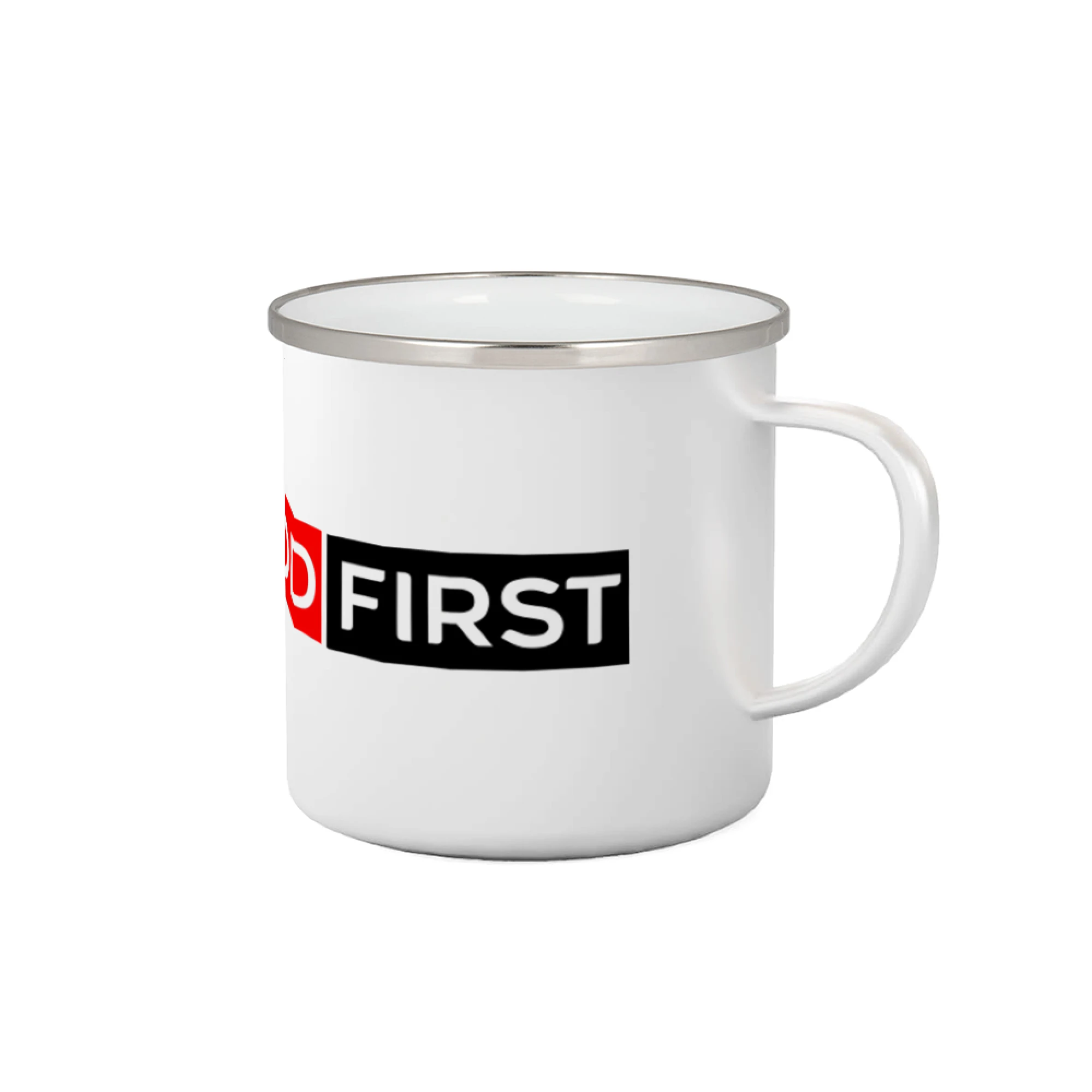 Put God first obdĺžnik - Plecháčik