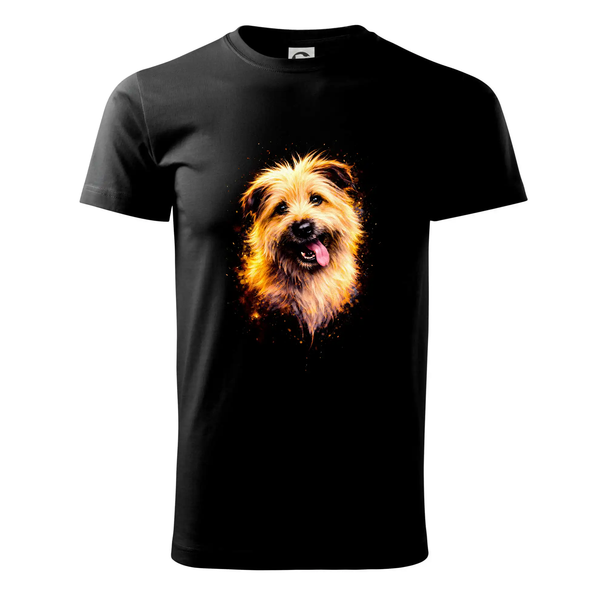 Ostatné psie plemená - Obrázok poltón Briard - Tričko extra veľké  (5-8XL)