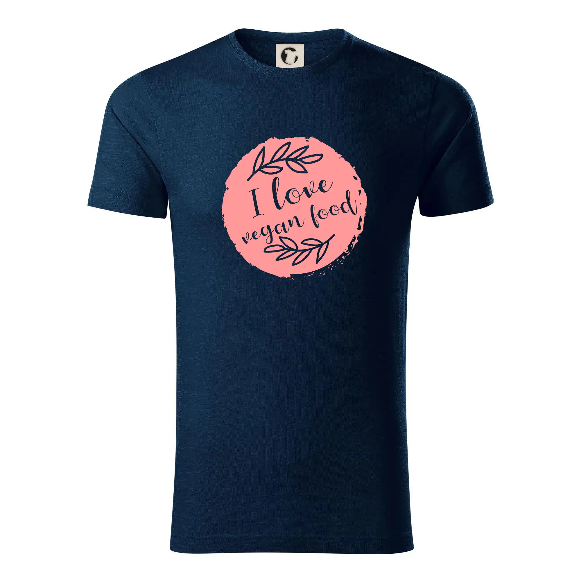 Životný štýl - I love vegan food - Tričko z organickej bavlny