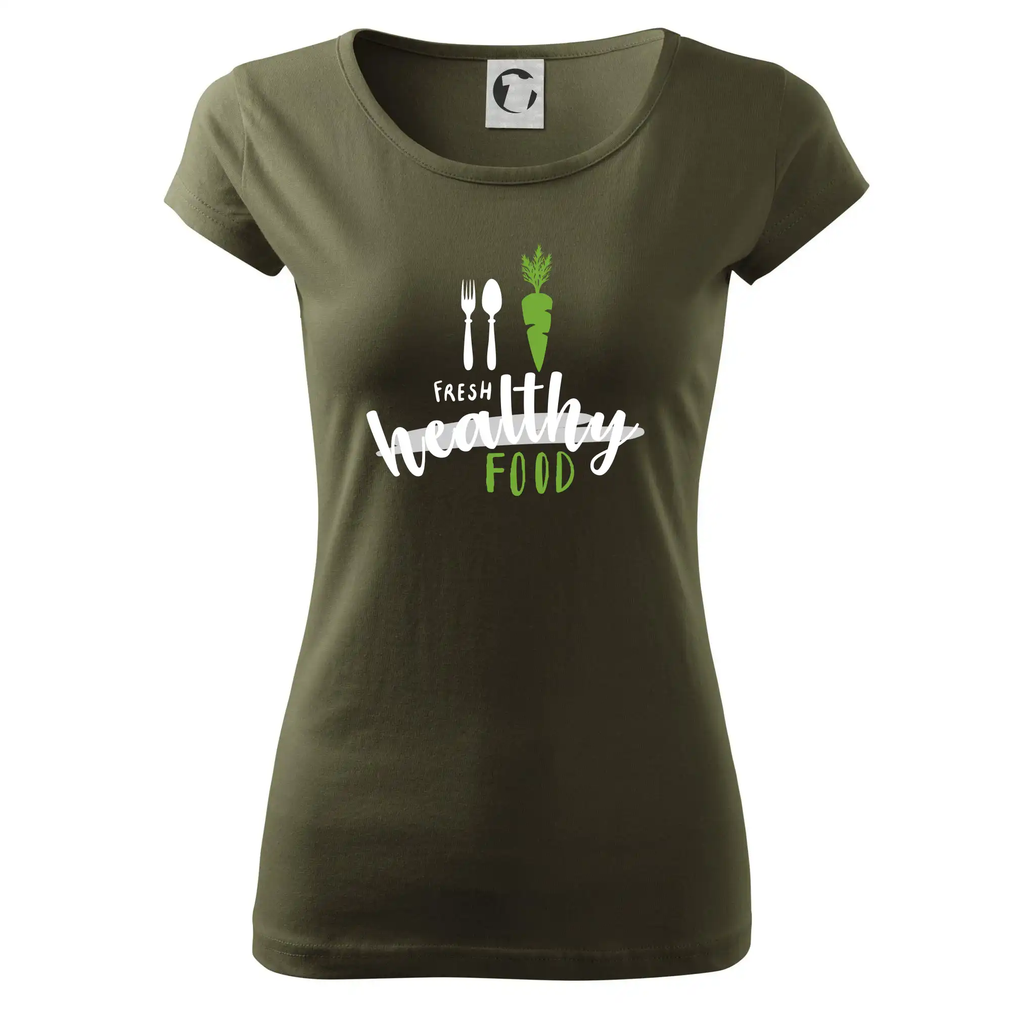 Životný štýl - Fresh healthy food - Dámske tričko Pure