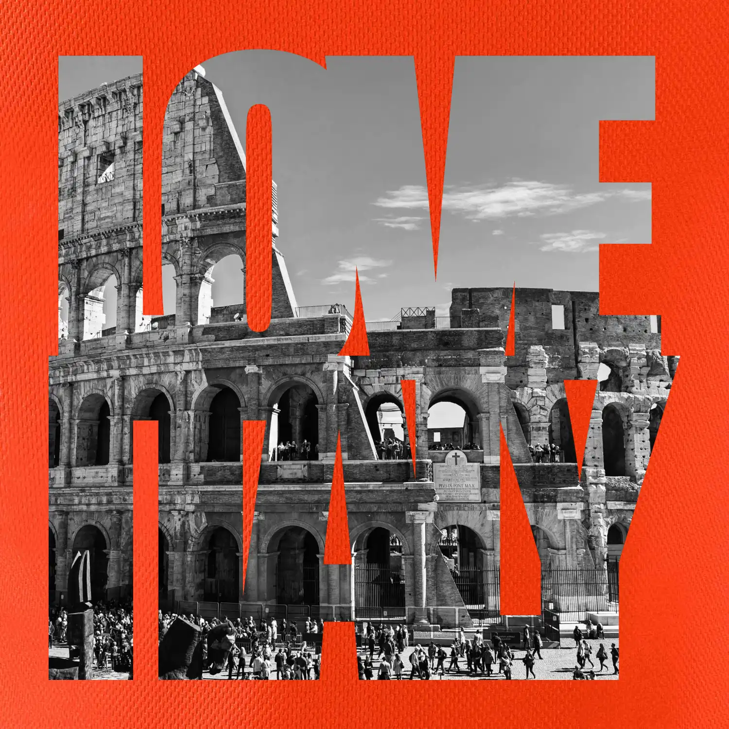 Love italy - colosseum