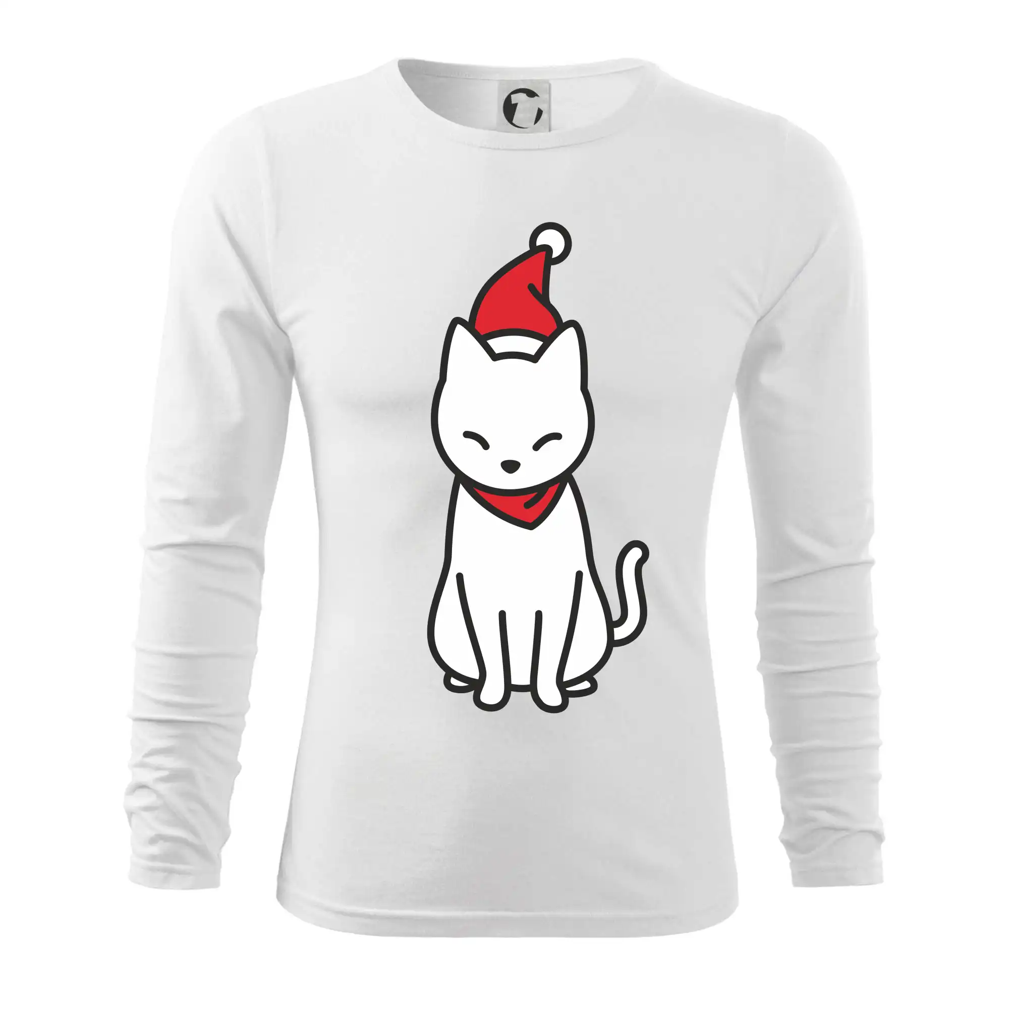 Vánoční kočka sedící