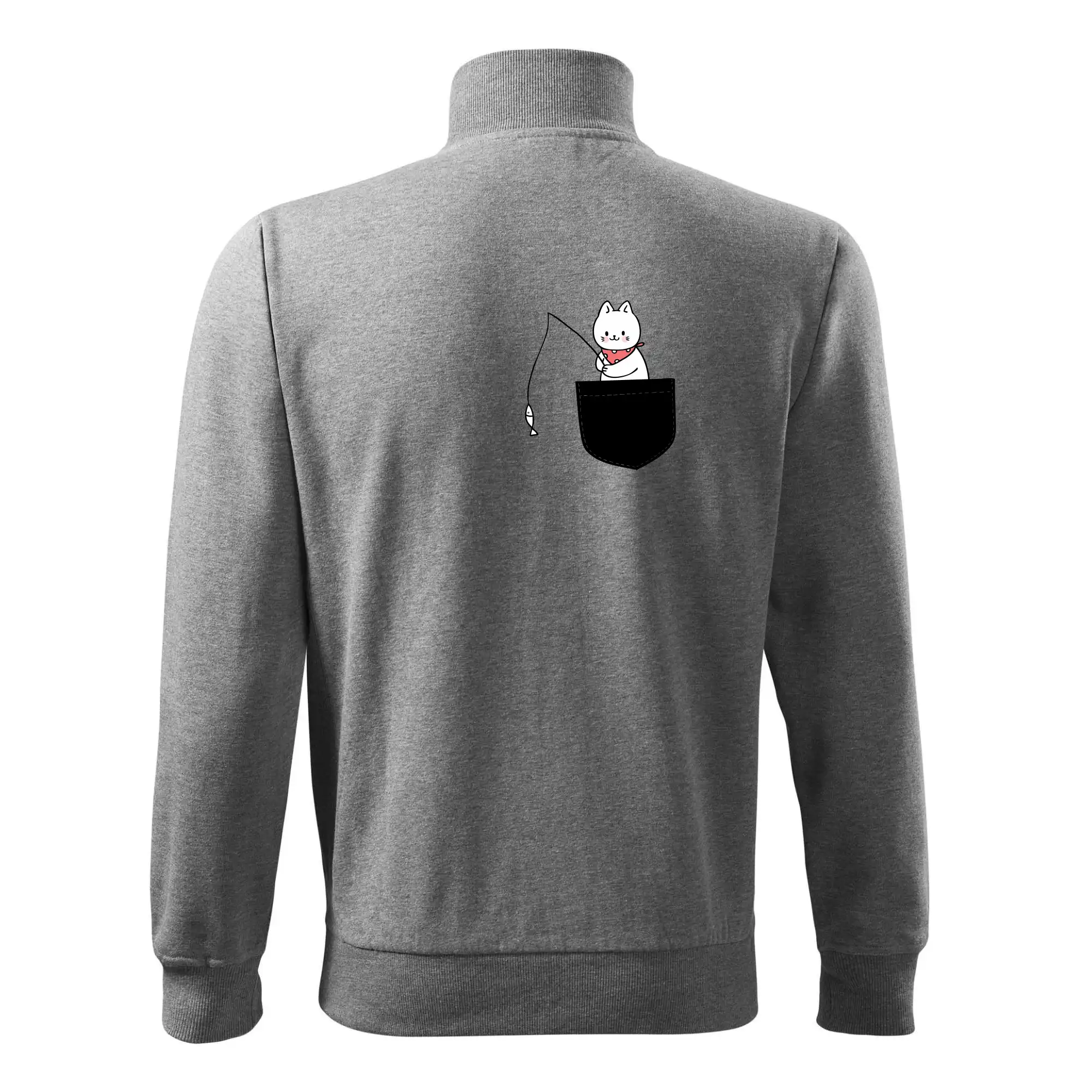 Kočka s rybou v kapse