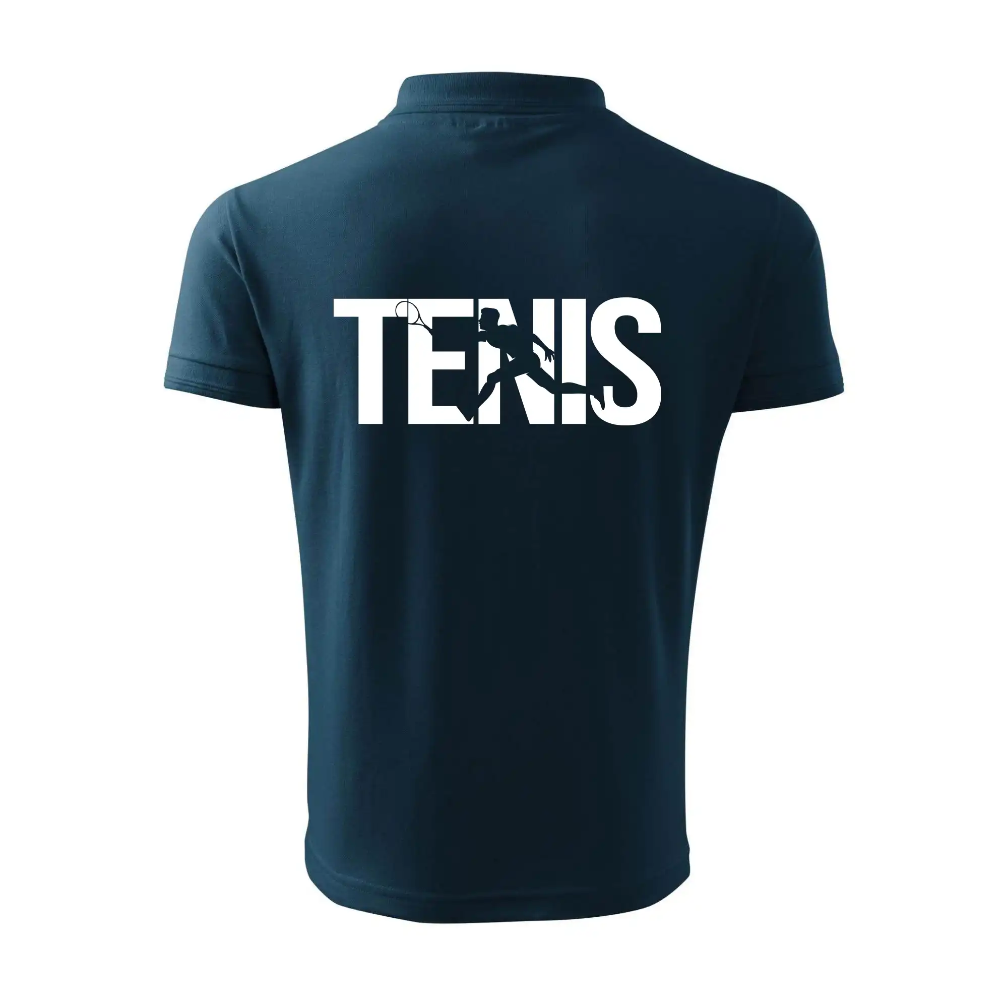 Tenis nápis silueta