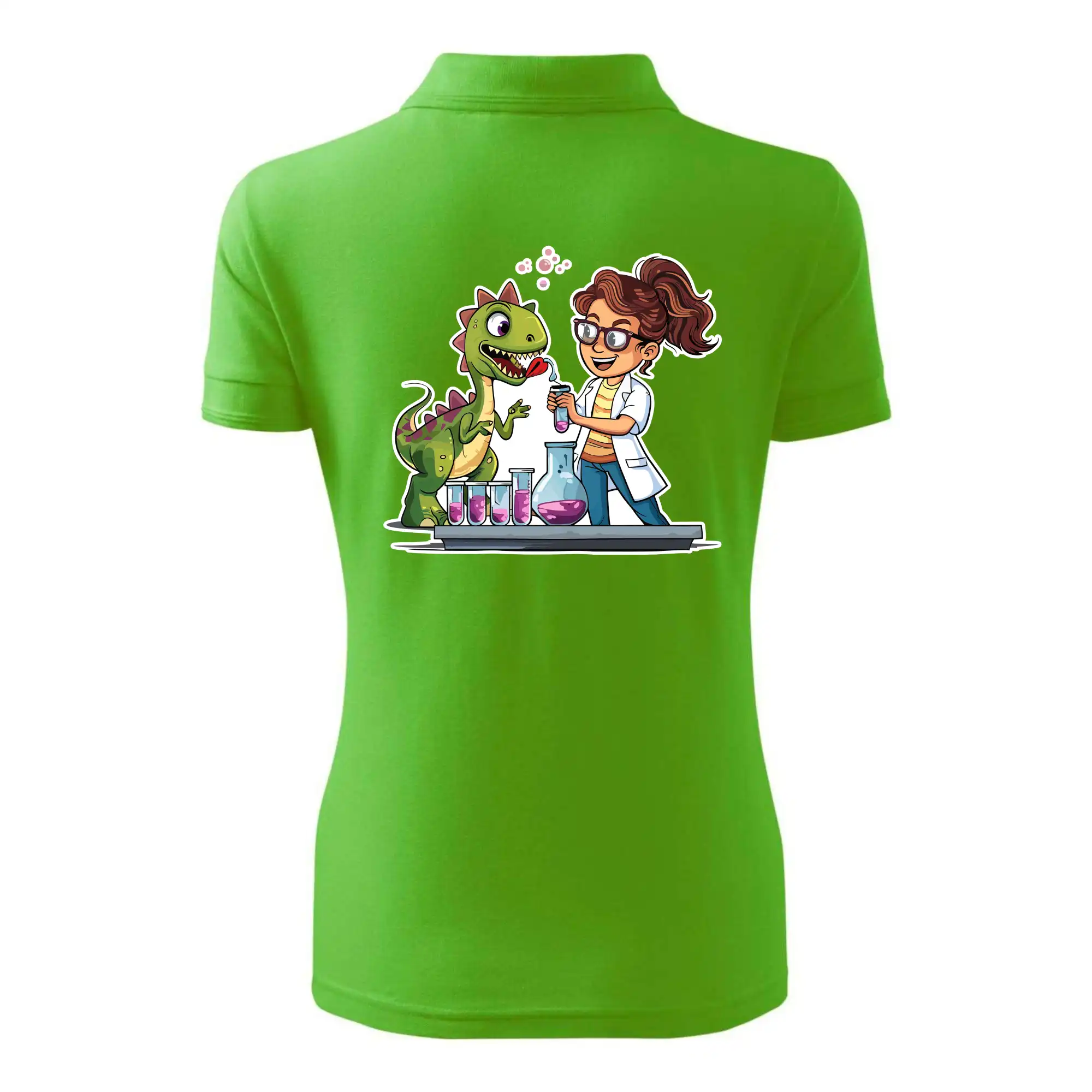 Chemik a dinosaurus - Holka