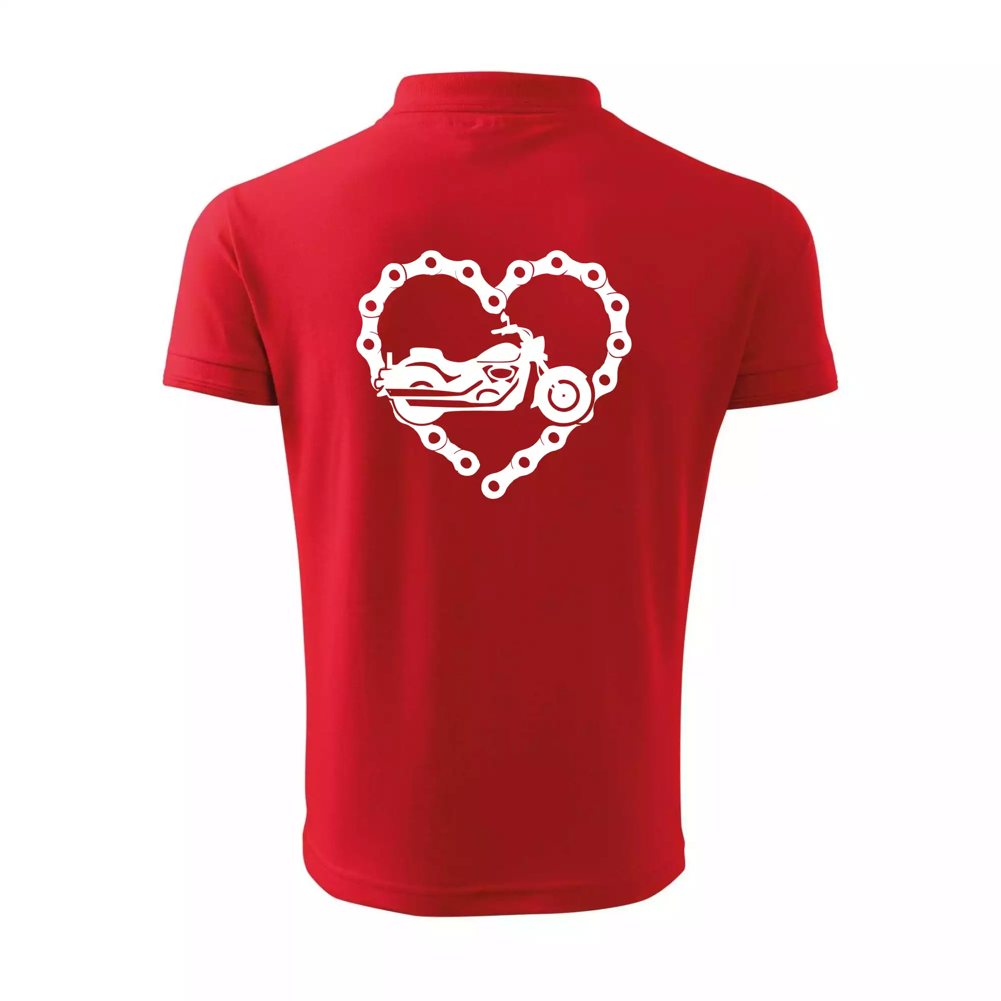 Moto srdce řetěz - chopper