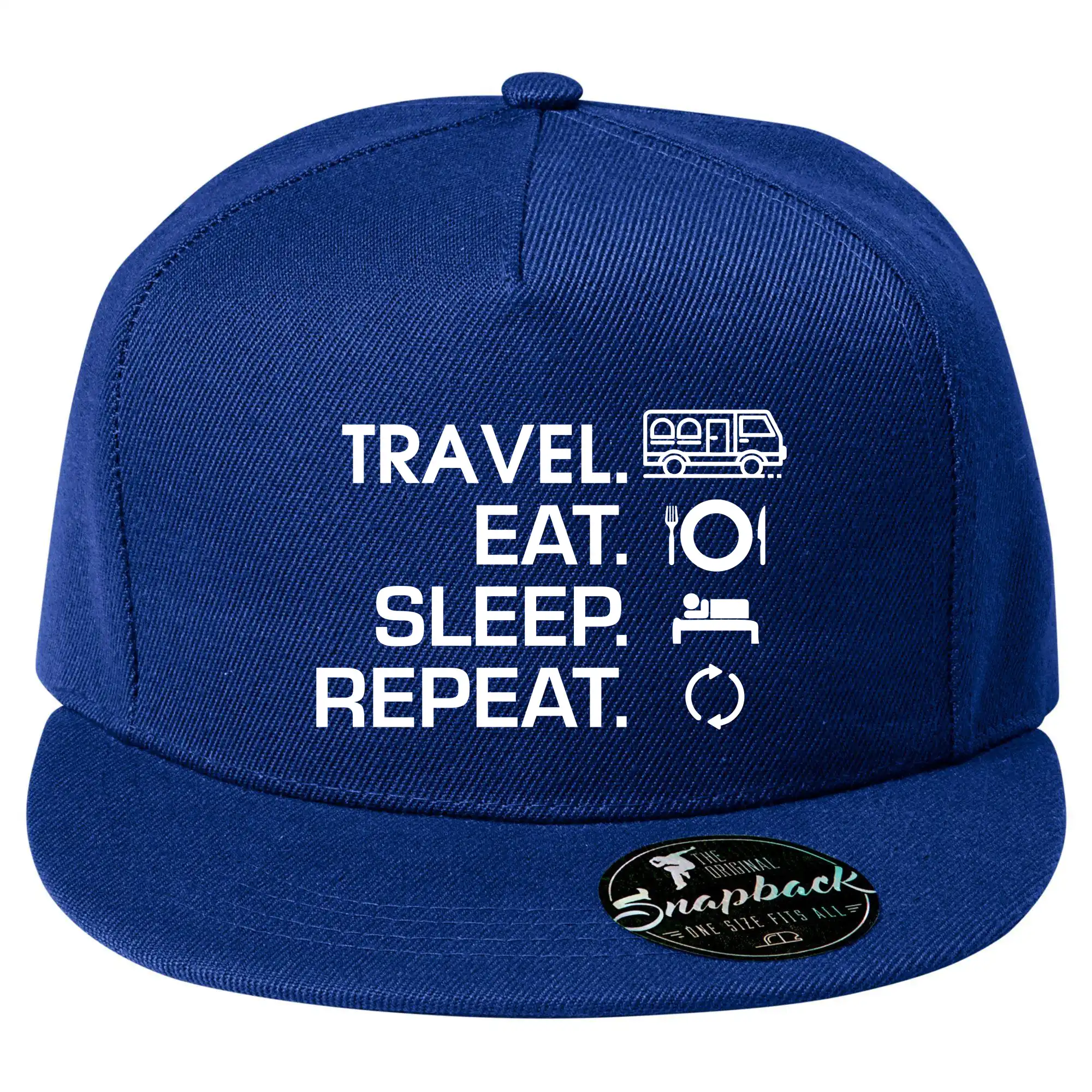 Eat sleep travel - Van