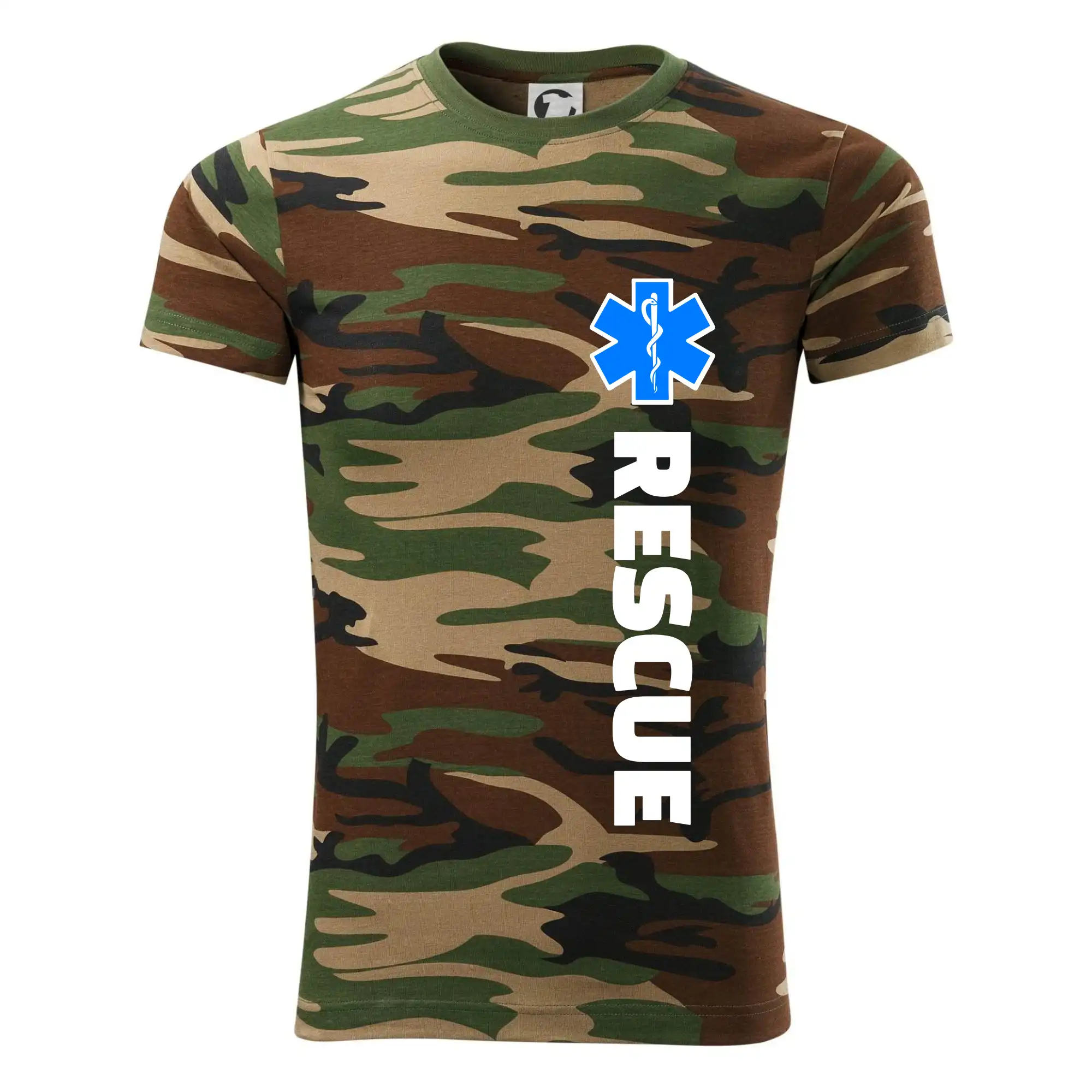 Tričká a mikiny pre záchranárov a lekárov - Kvalitné oblečenie pre zdravotníkov - Rescue - pre záchranárov - Army CAMOUFLAGE