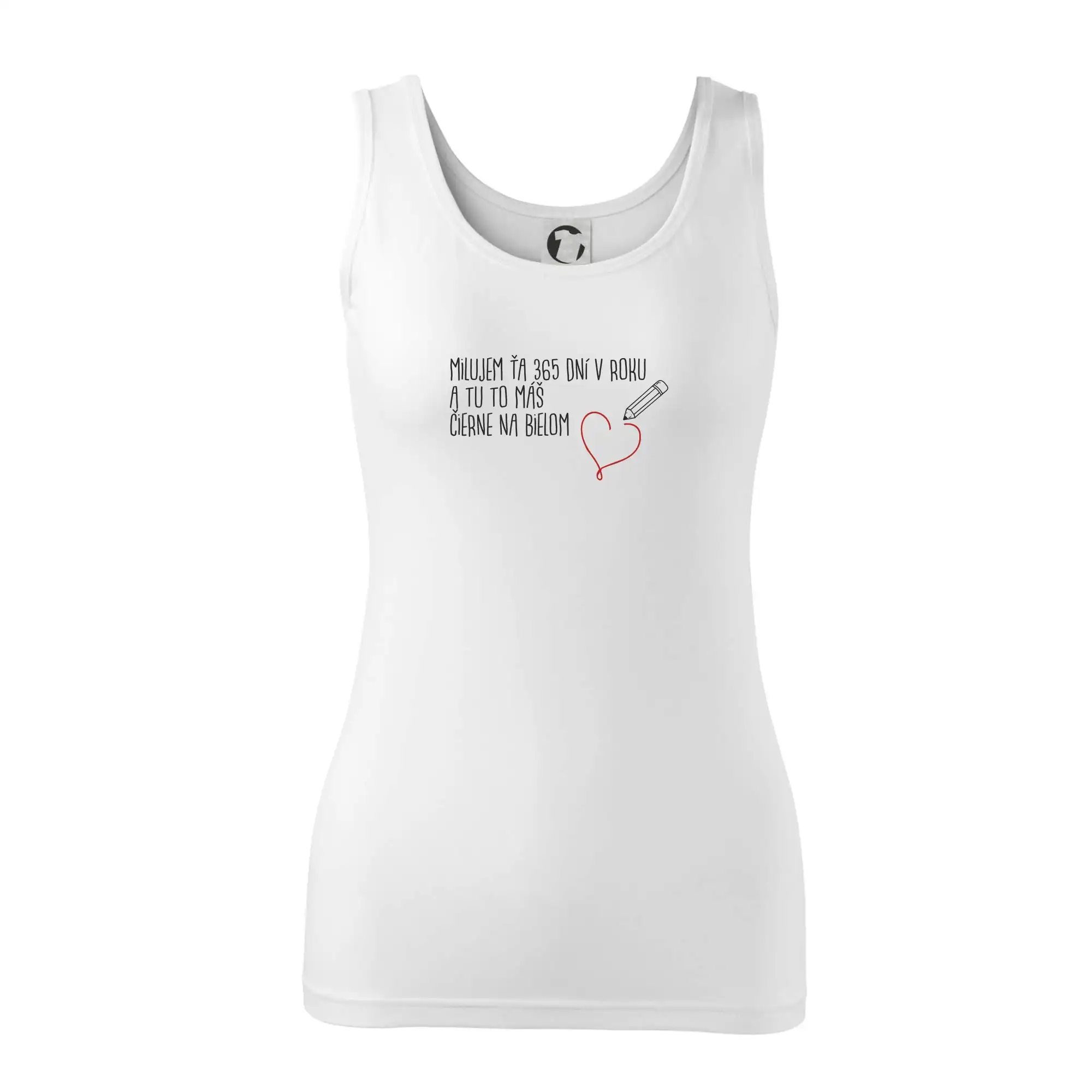 Milujem ťa 365 dní SK - Dámske tielko