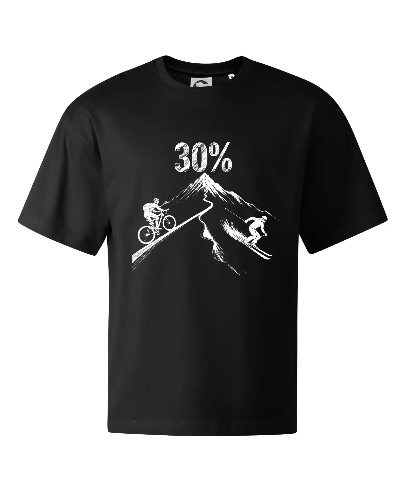 Tričká k narodeninám - Narodeniny cyklista a lyžiar 30 - Stage unisex - OVERSIZE