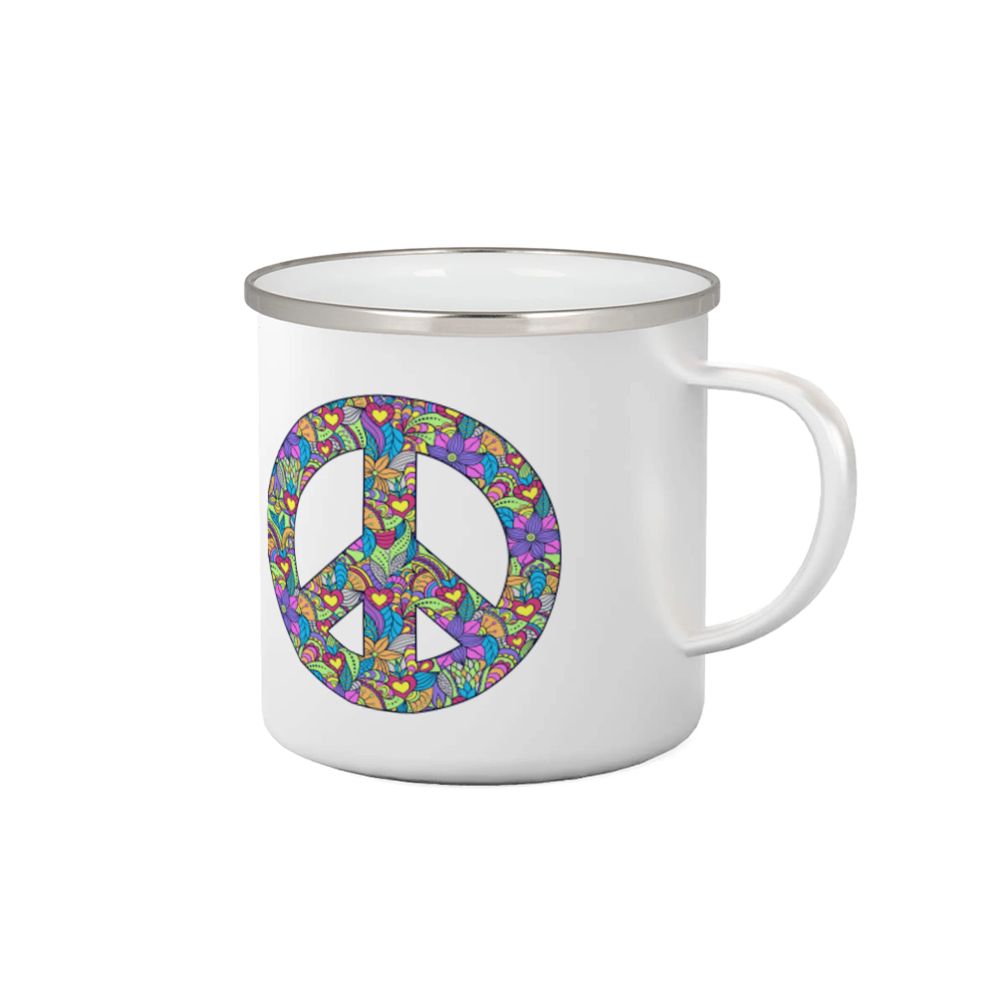 Tričká pre pohodový ľudí - Peace symbol mandela - Plecháčik