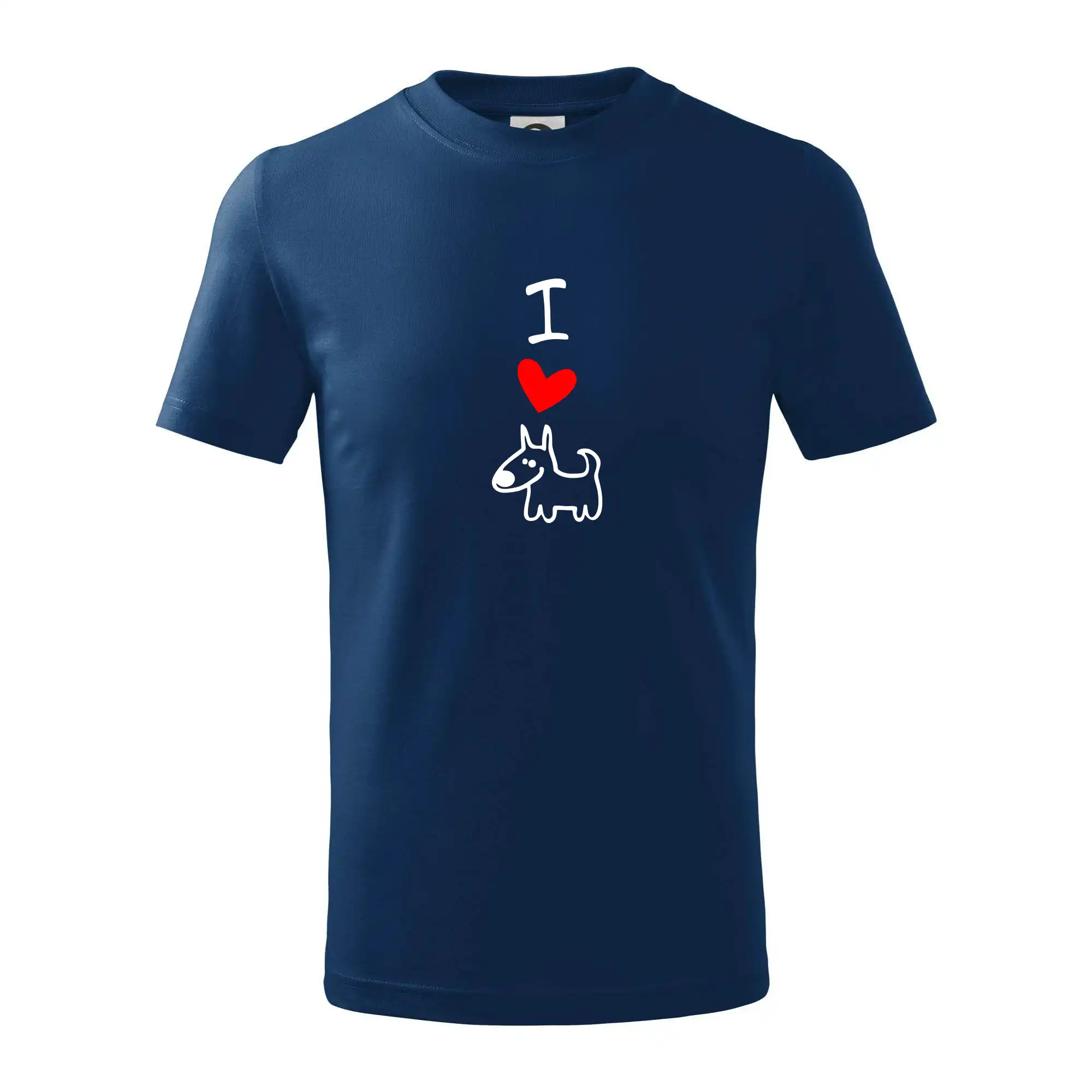 Ostatné psie plemená - I love dogs - Tričko detské bavlnené