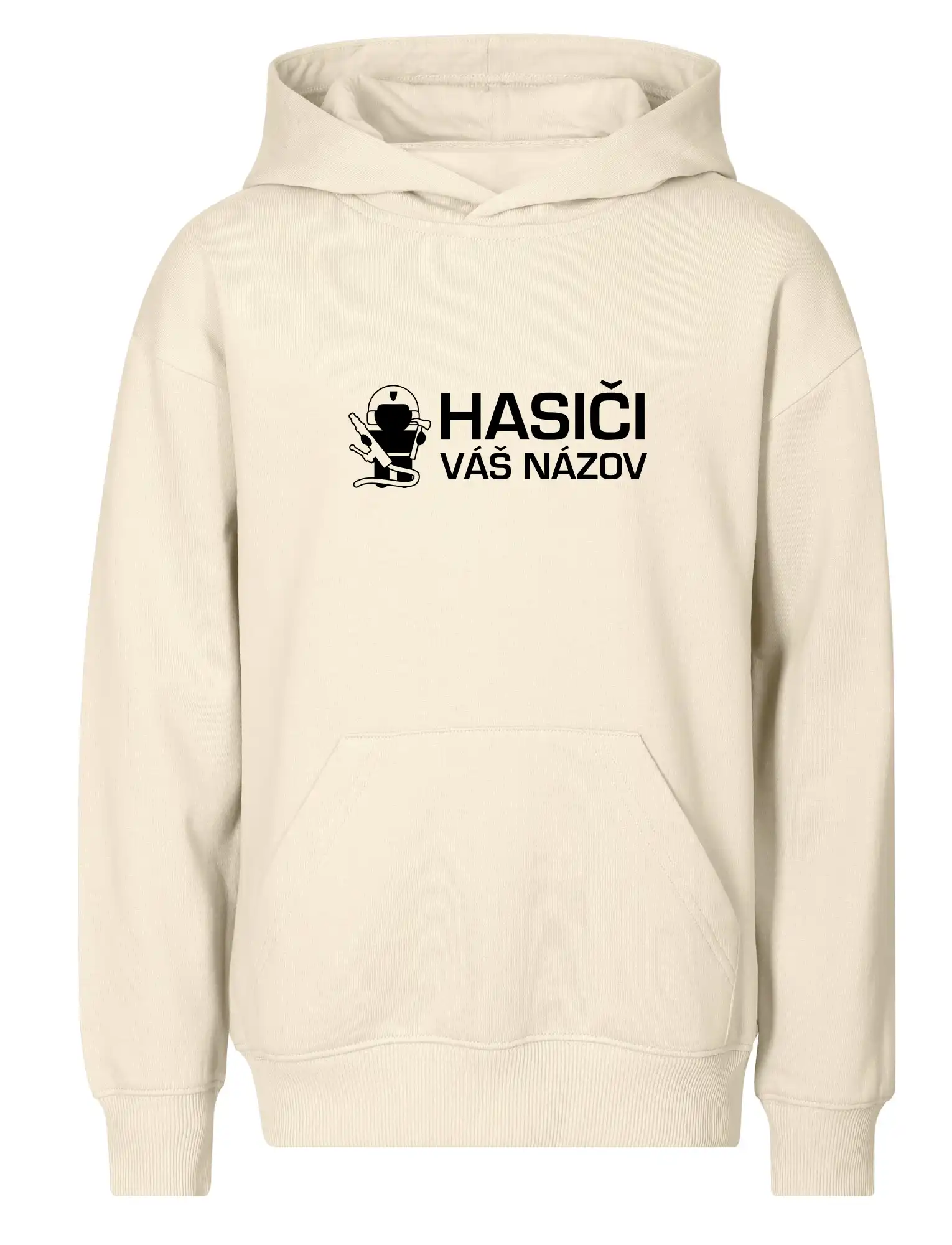 Originálne tričká pre hasičov - Hasiči postavička - vlastný nápis - Detská mikina - Chill