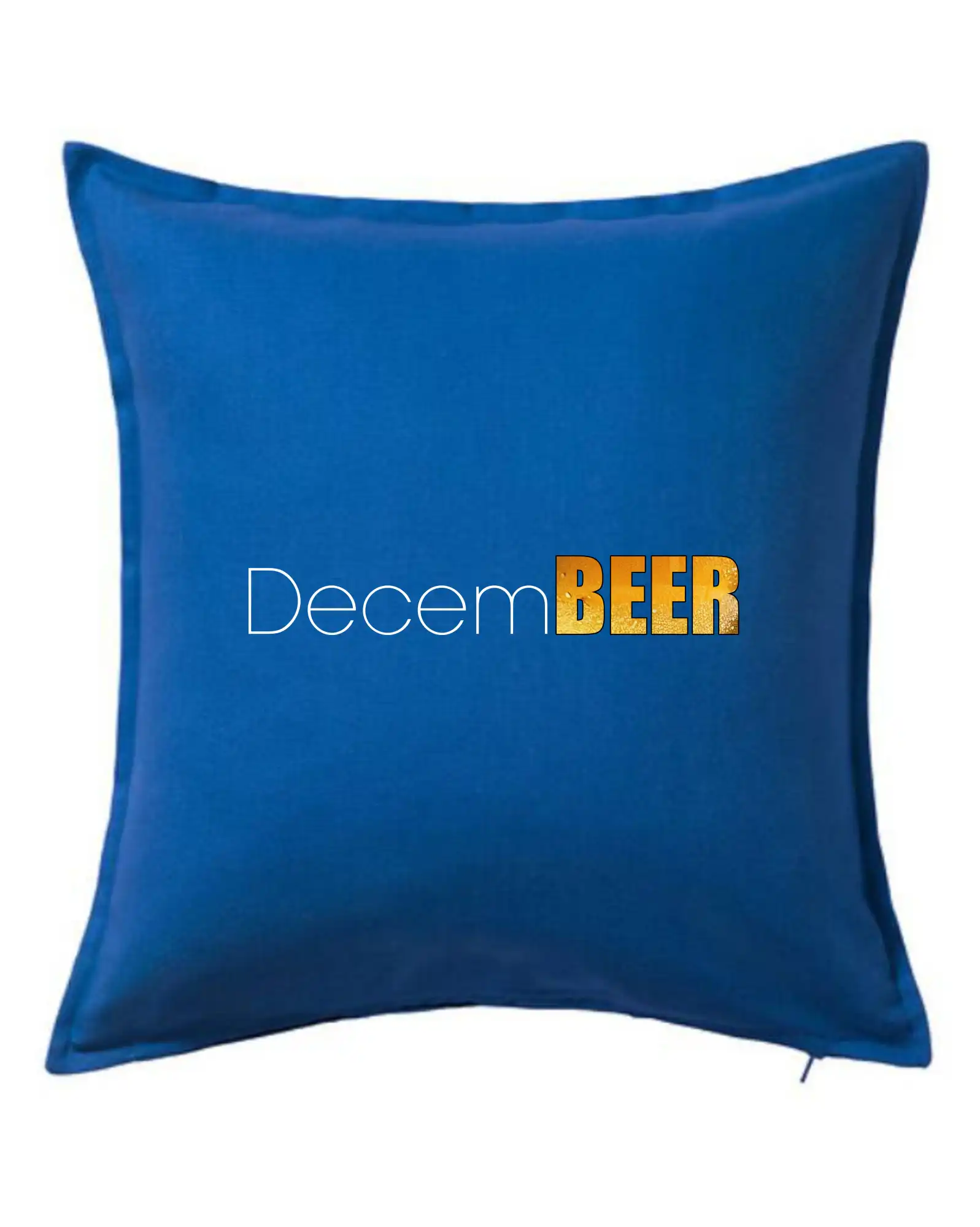 Vtipná tričká pre pivárov - Pivné mesiace - decemBEER - Vankúš 50x50